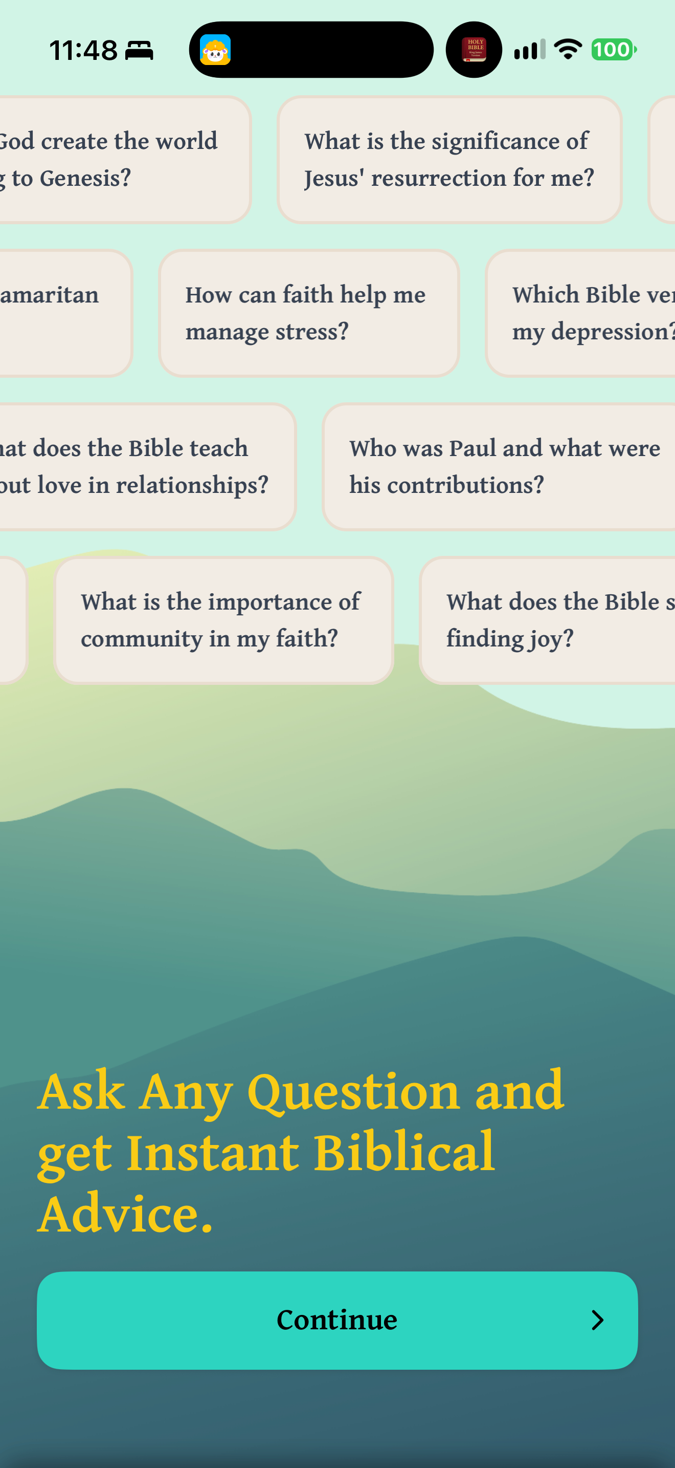Bible Talk advice introduction