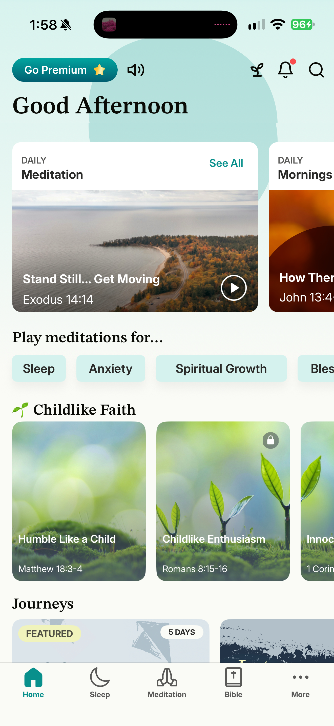 Abide afternoon home