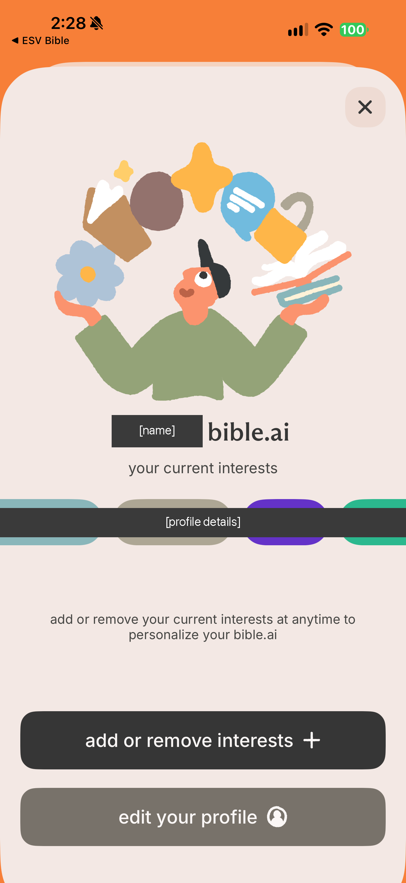 Your AI interests