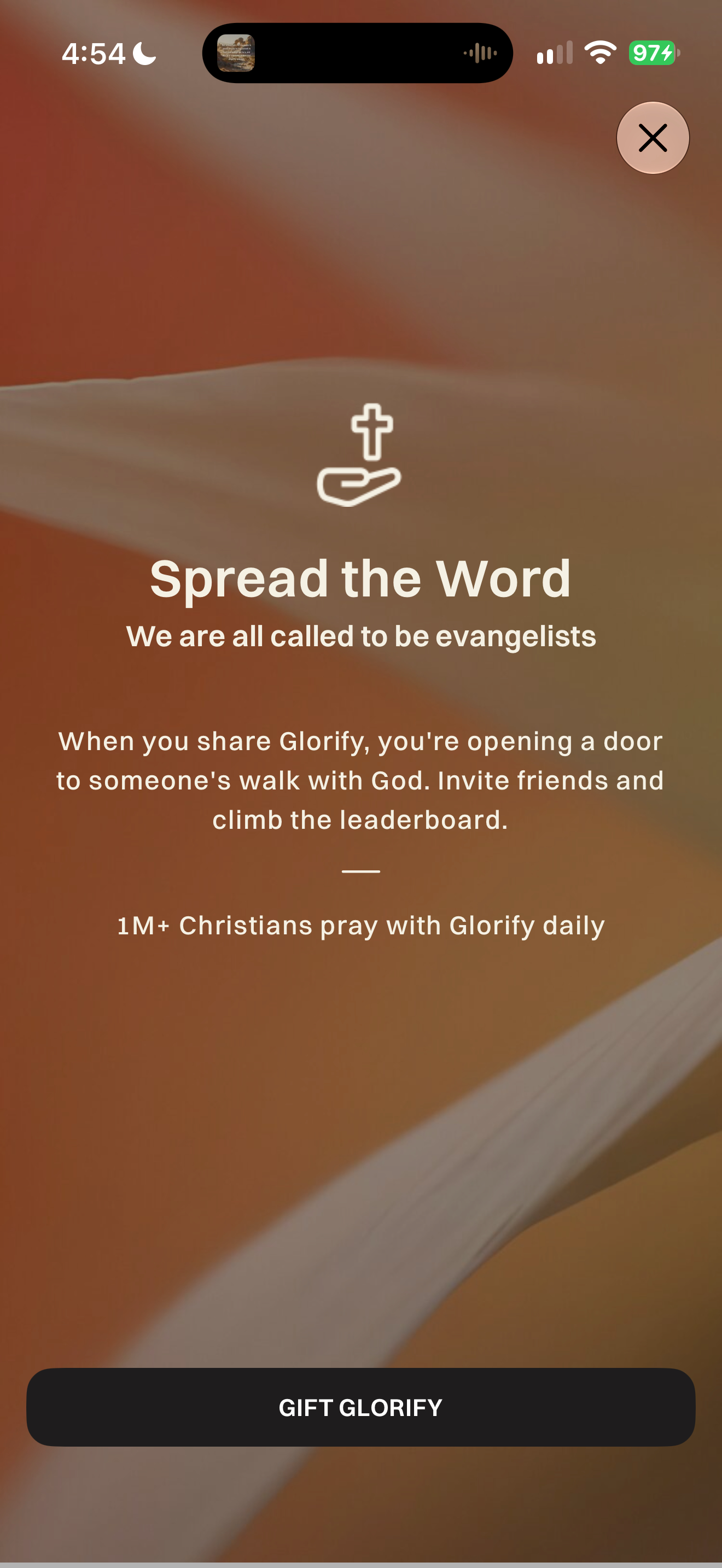 Sharing invitation