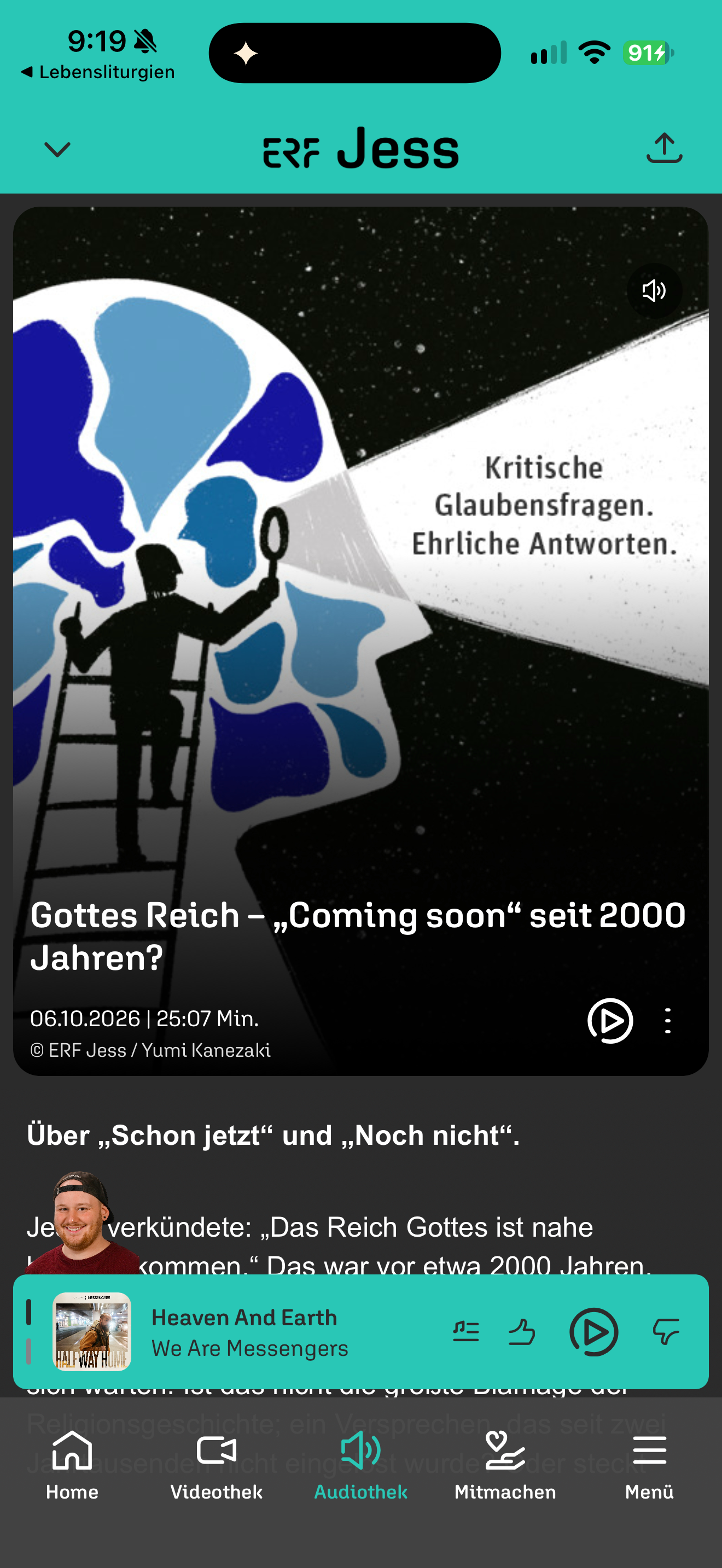 Faith podcast episode detail
