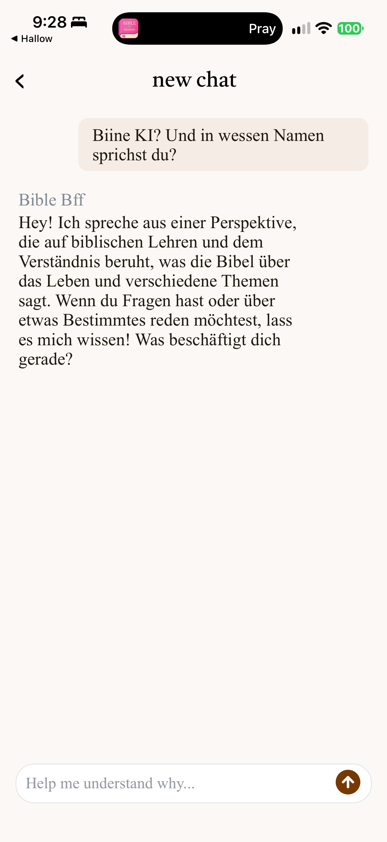 German identity question