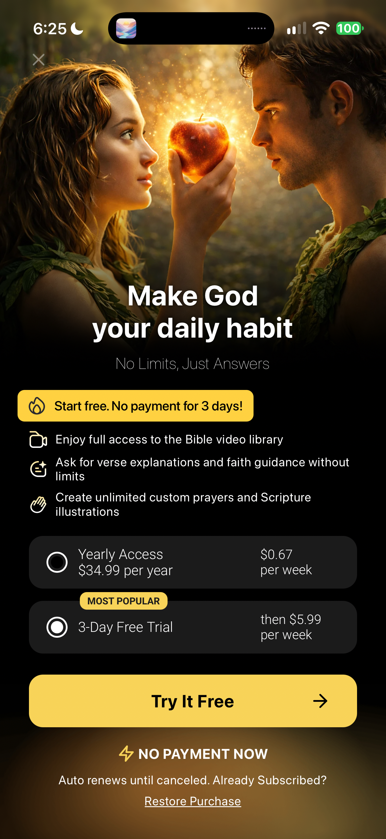 Faithe trial offer