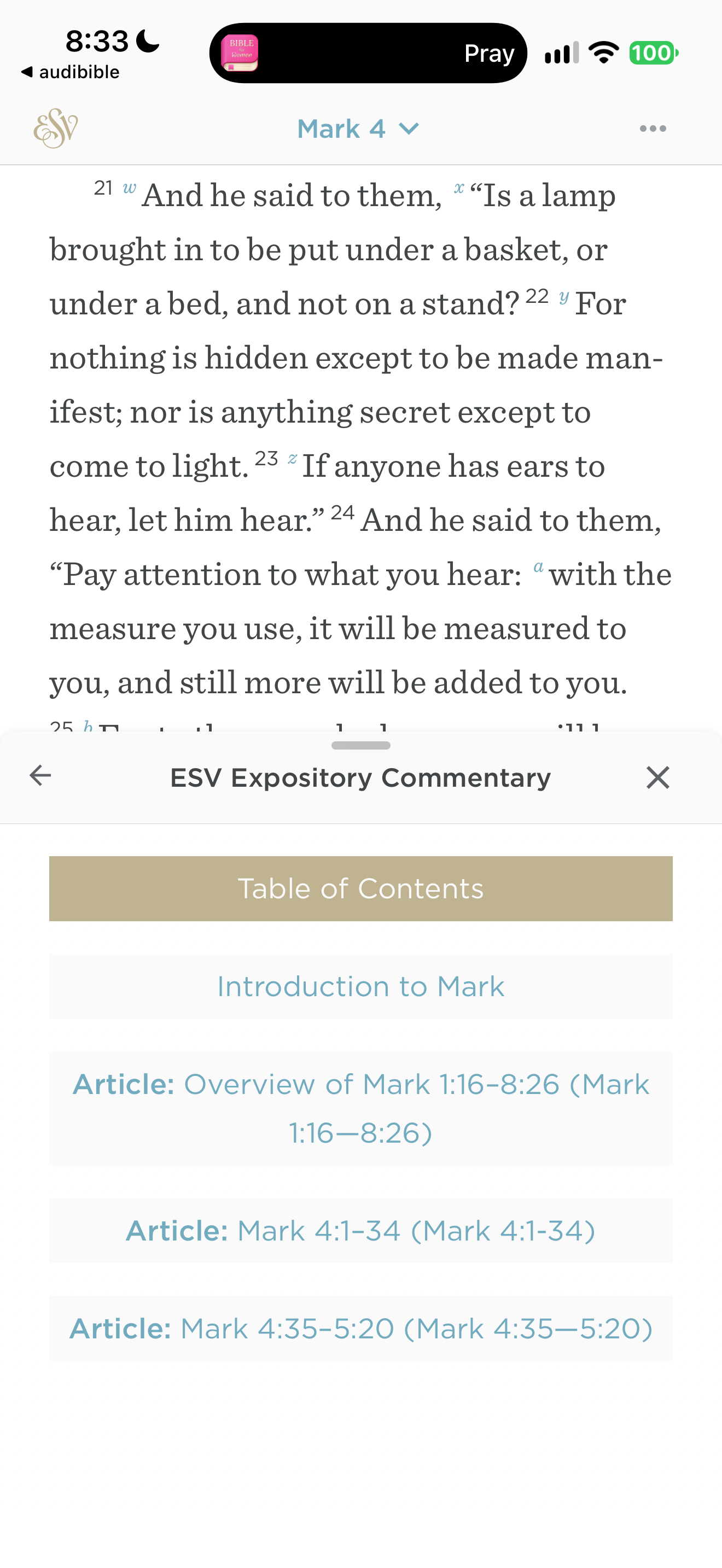 Expository Commentary article links