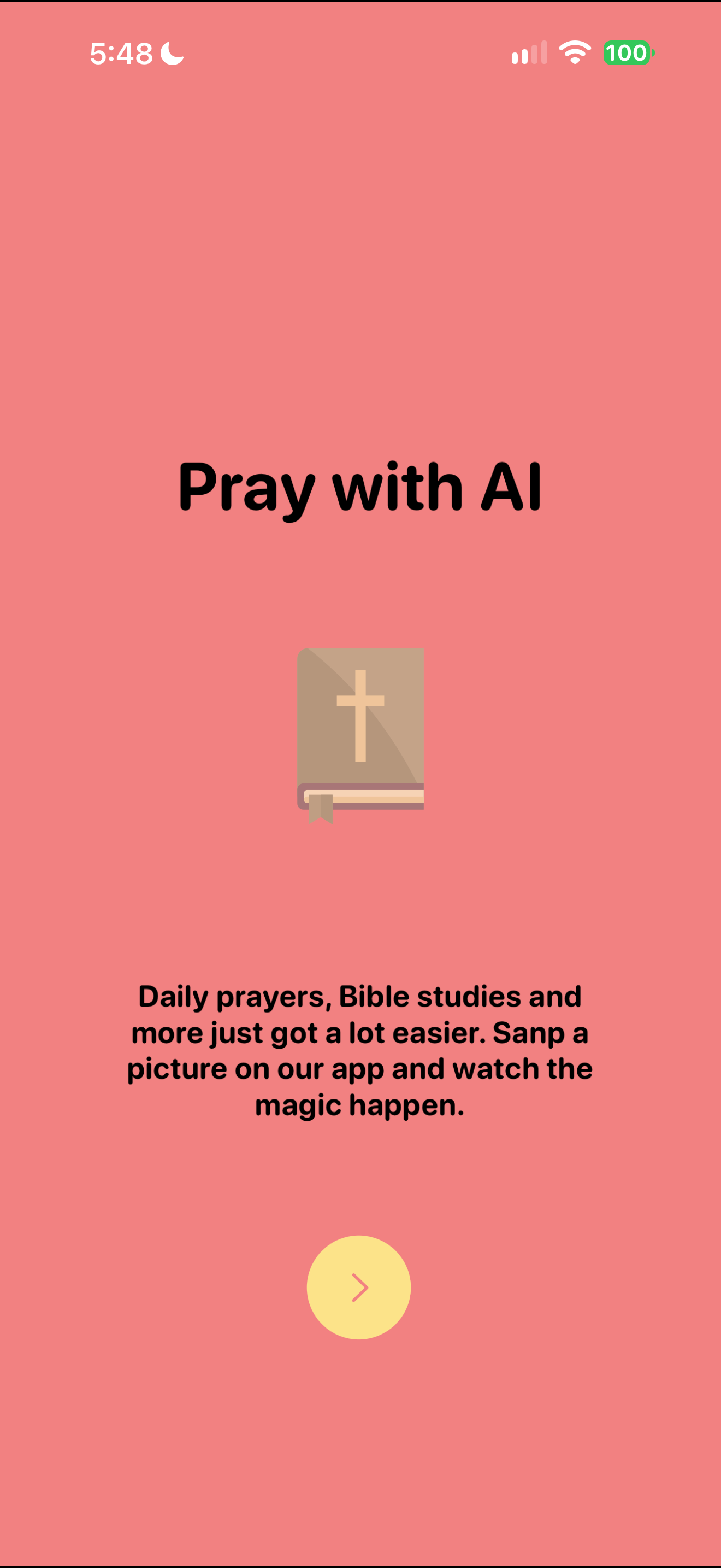 Pray with AI introduction