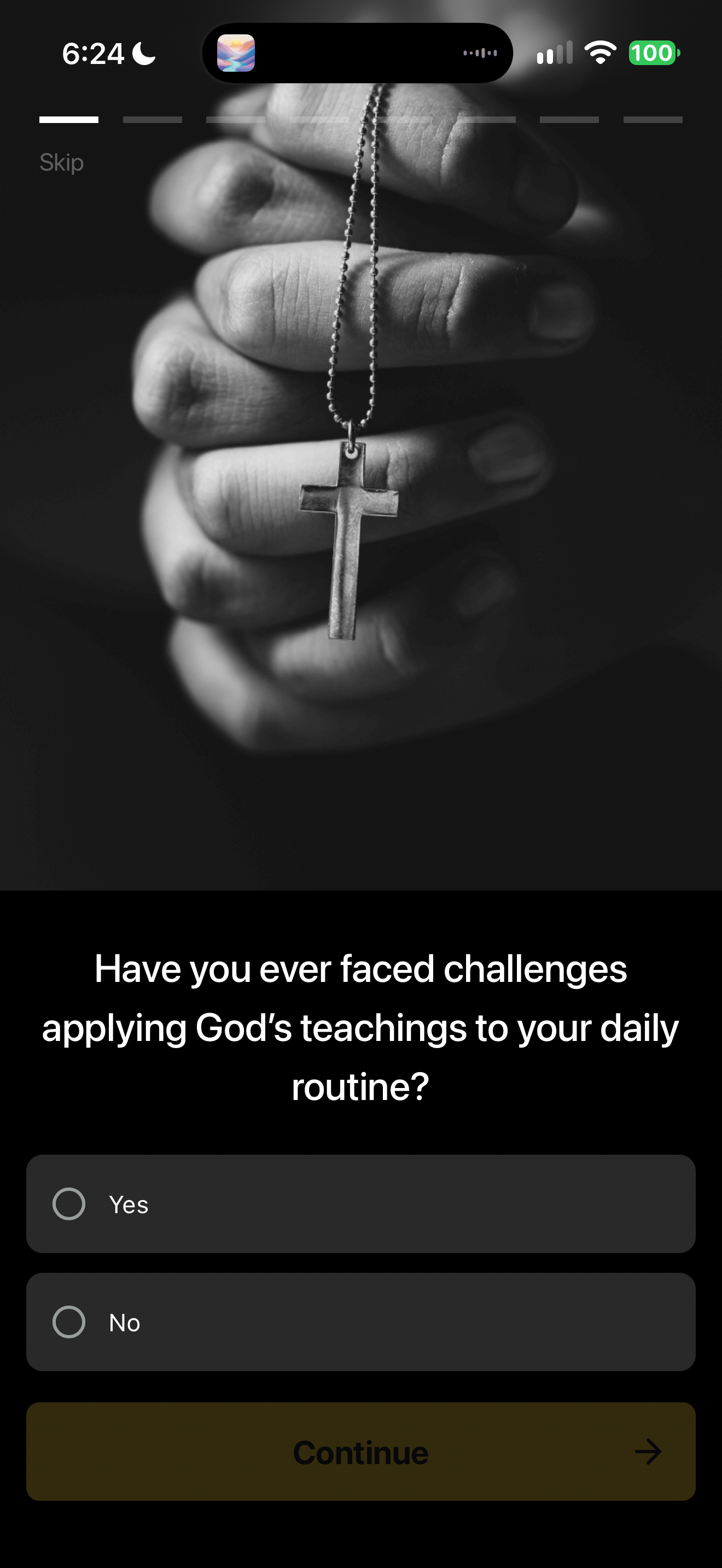 Faithe routine question