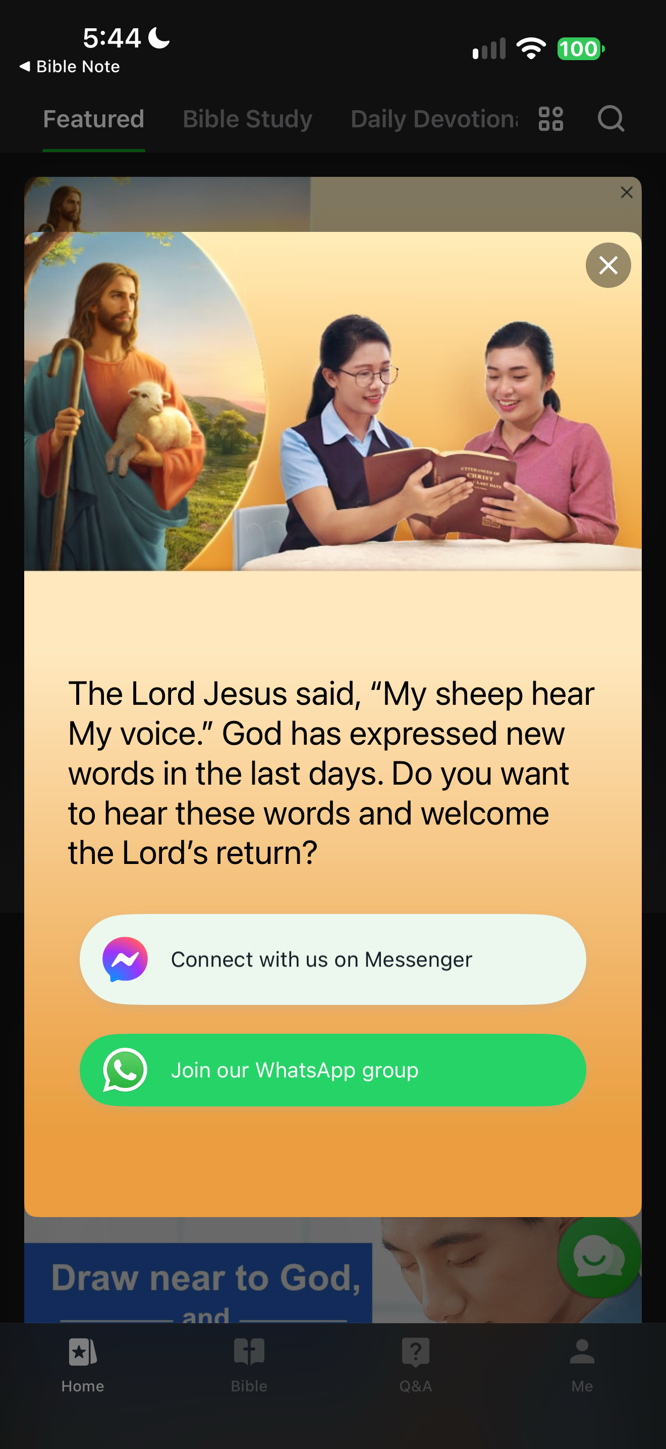 Bible Reading Made Easy community invitation