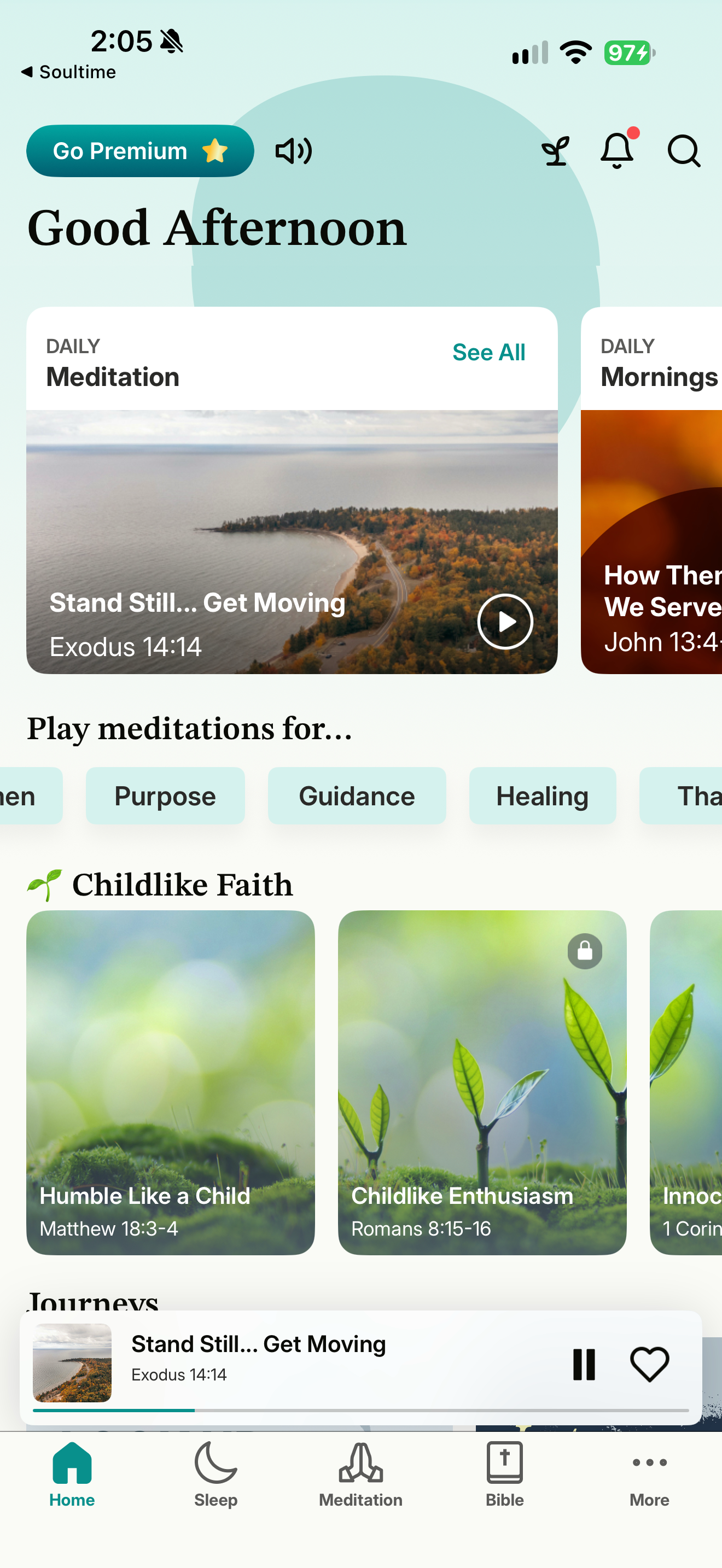 Abide afternoon home