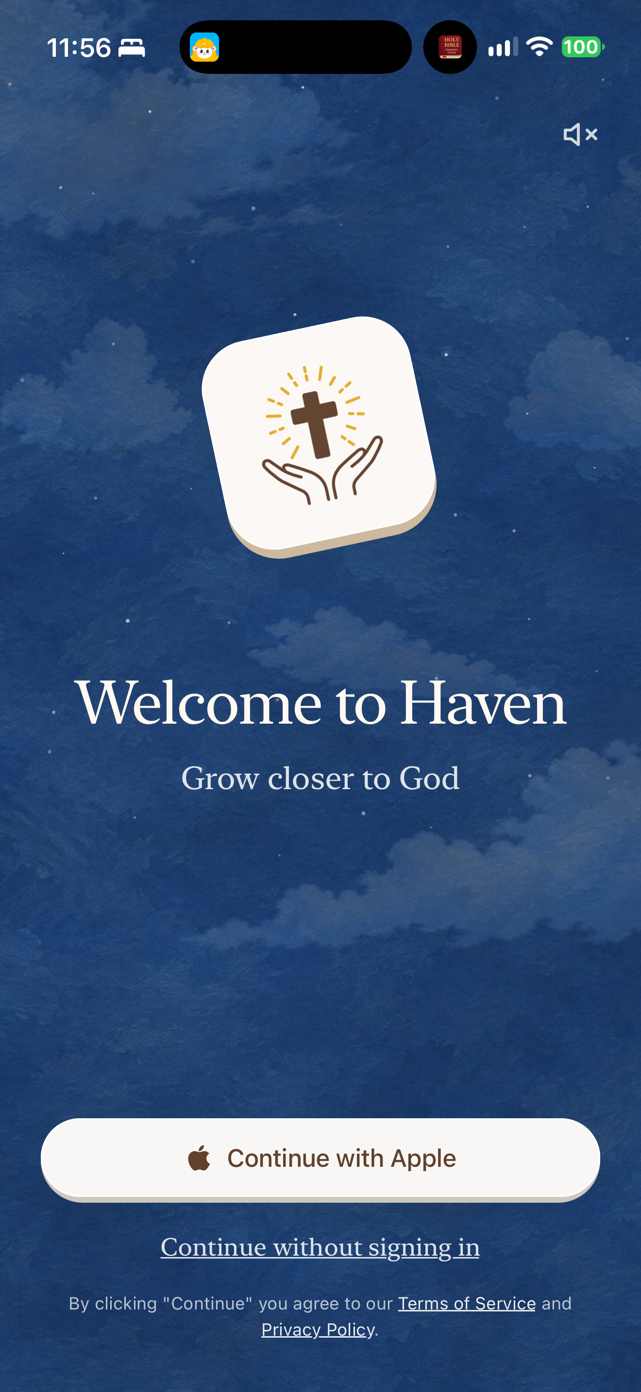 Haven guest entry and terms
