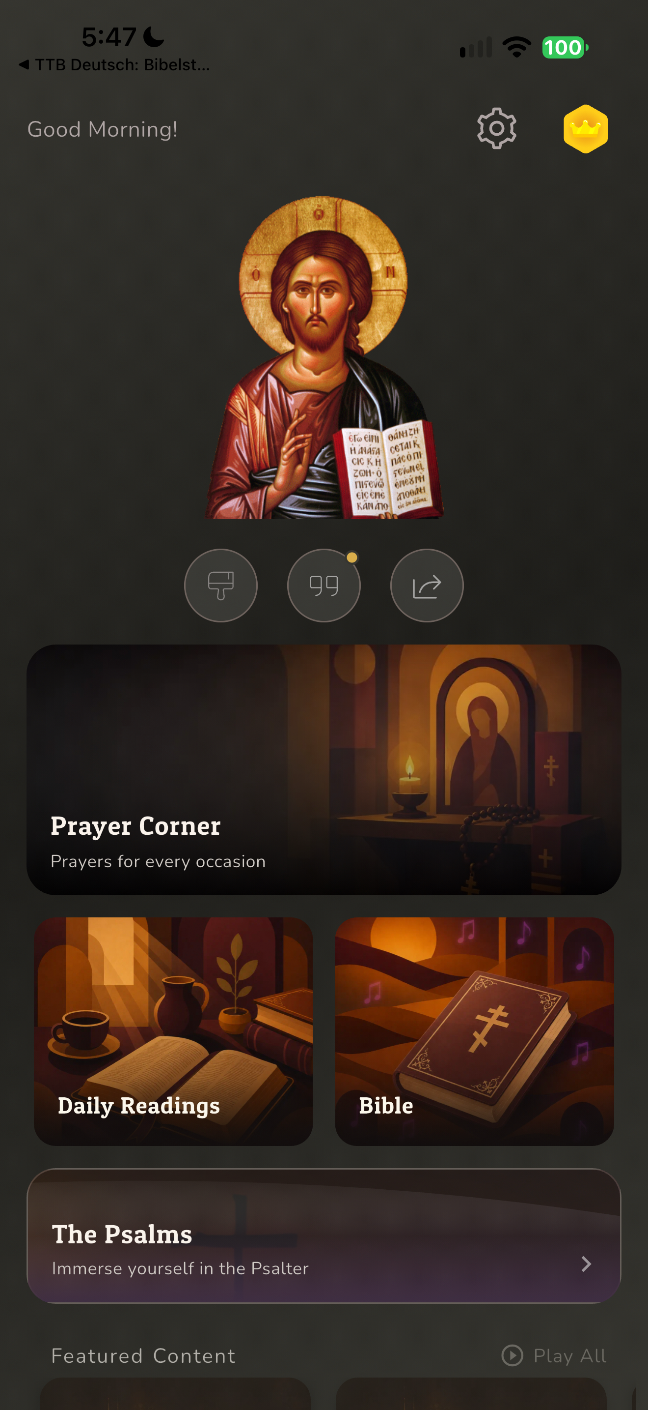 Orthodox Bible home