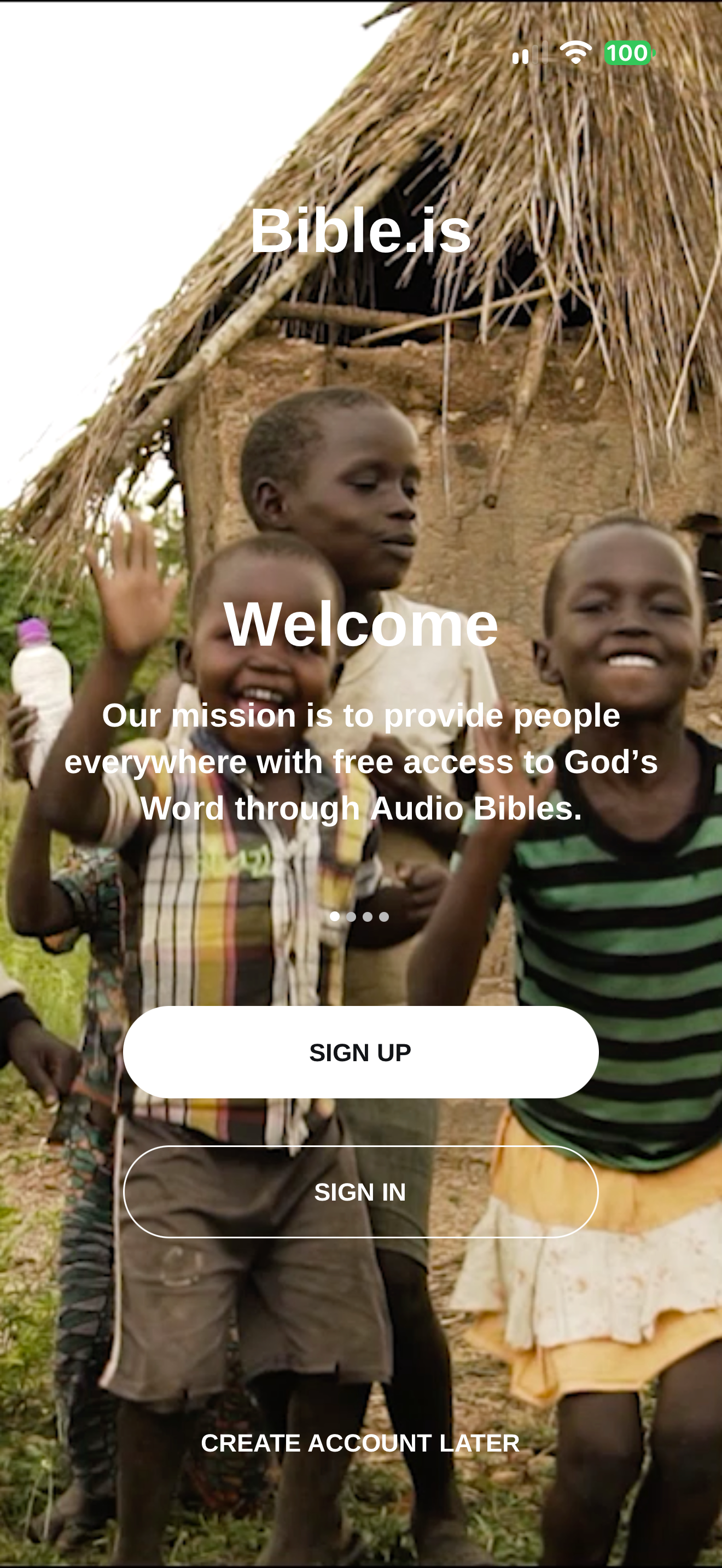 Bible.is welcome