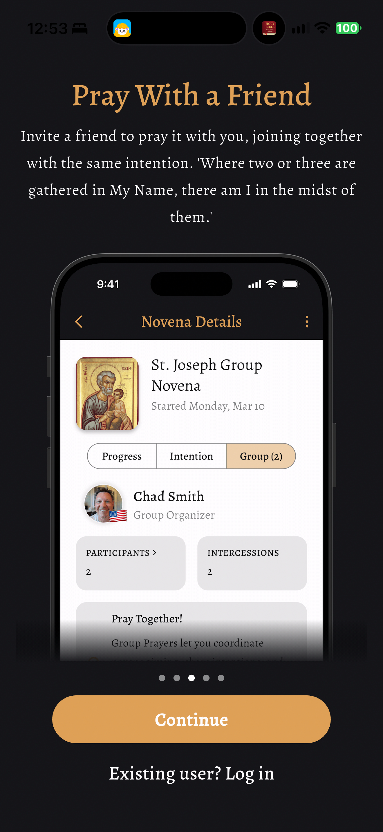Intercede group prayer preview
