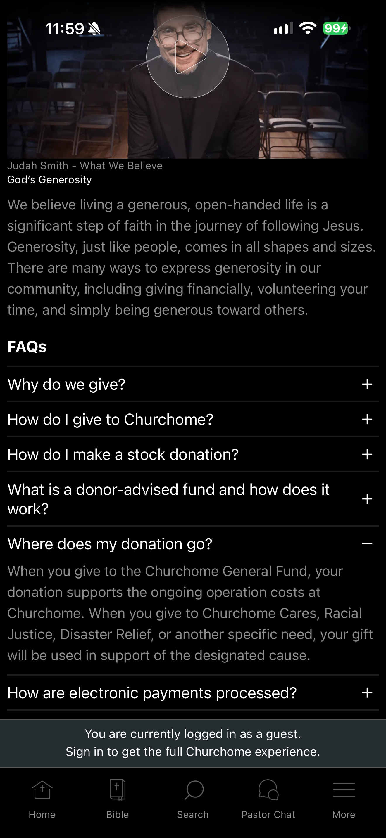 Donation allocation FAQ