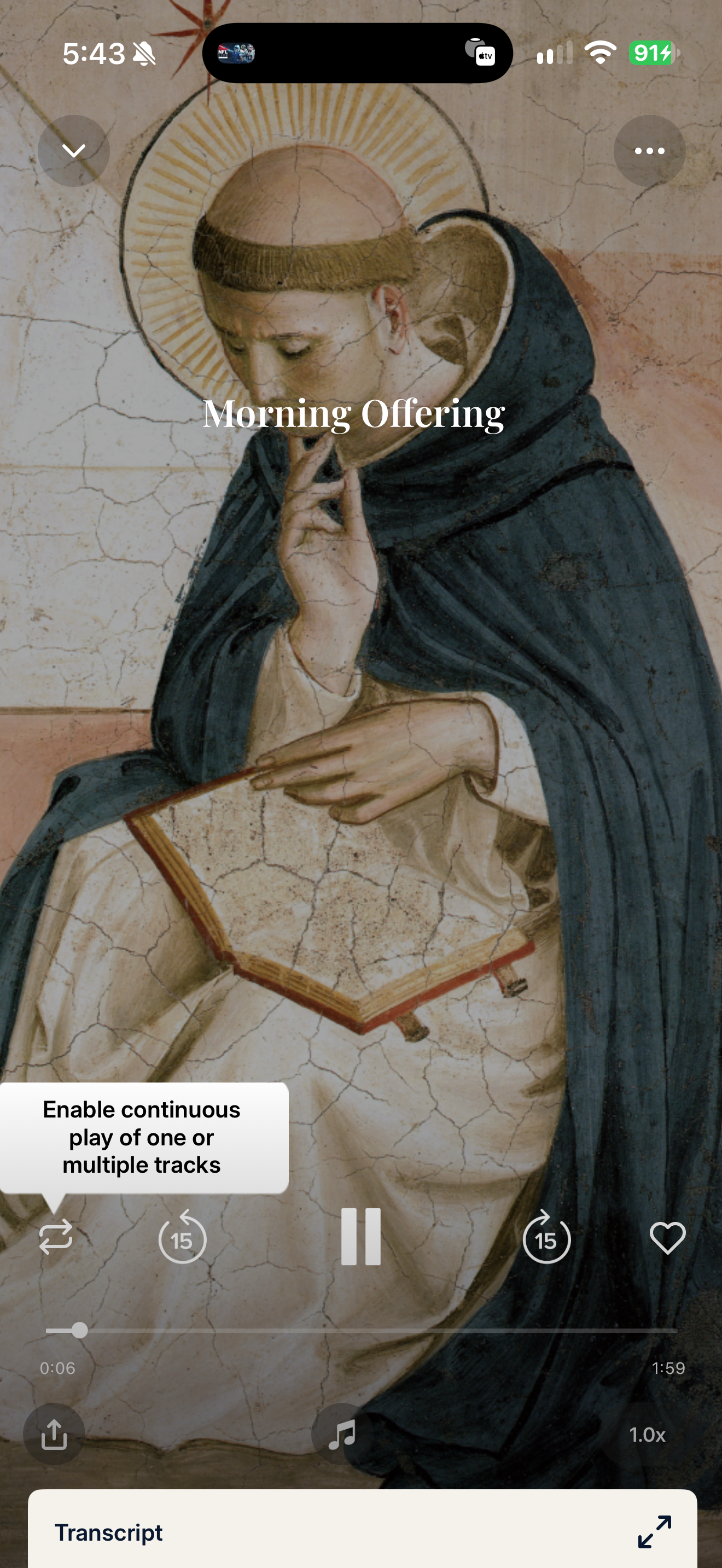 Amen Morning Offering audio