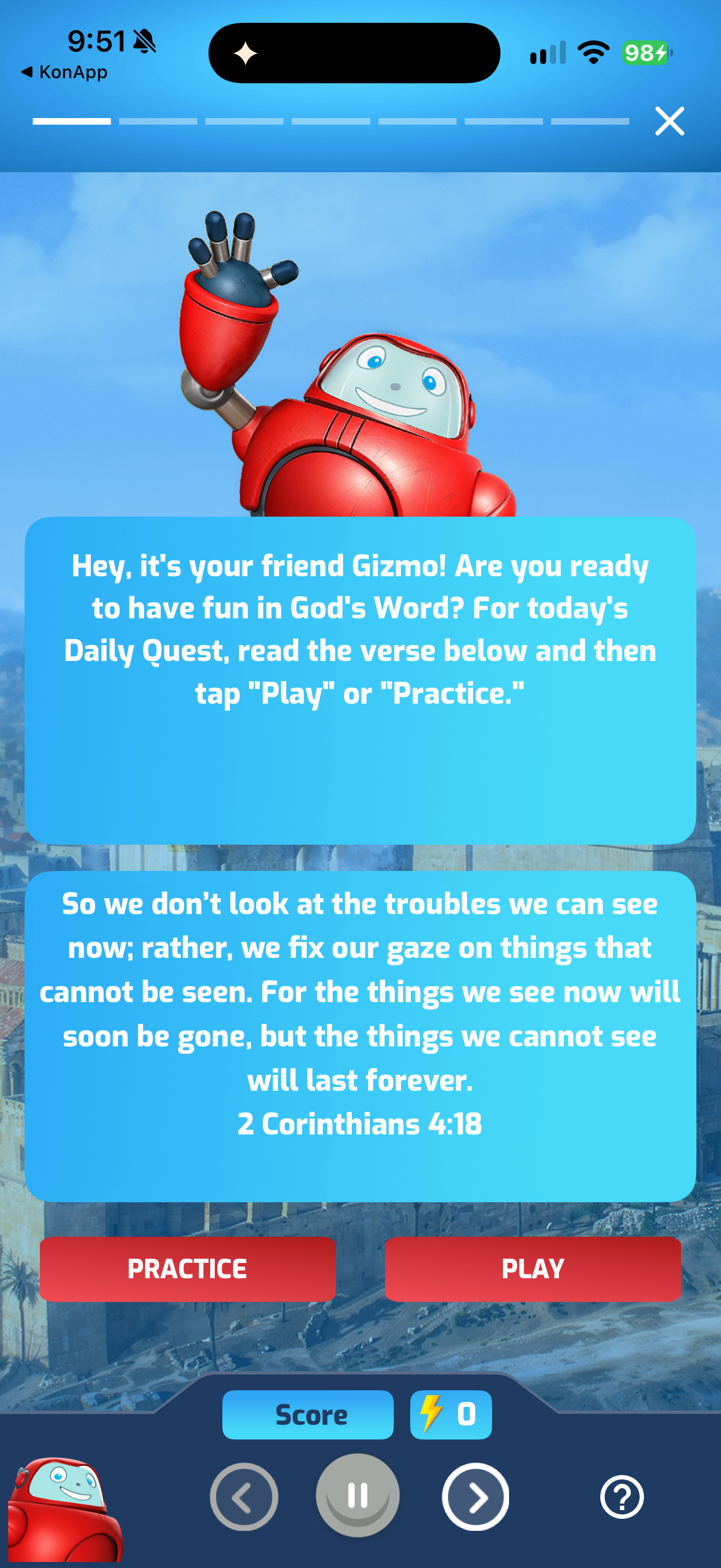 Superbook daily quest