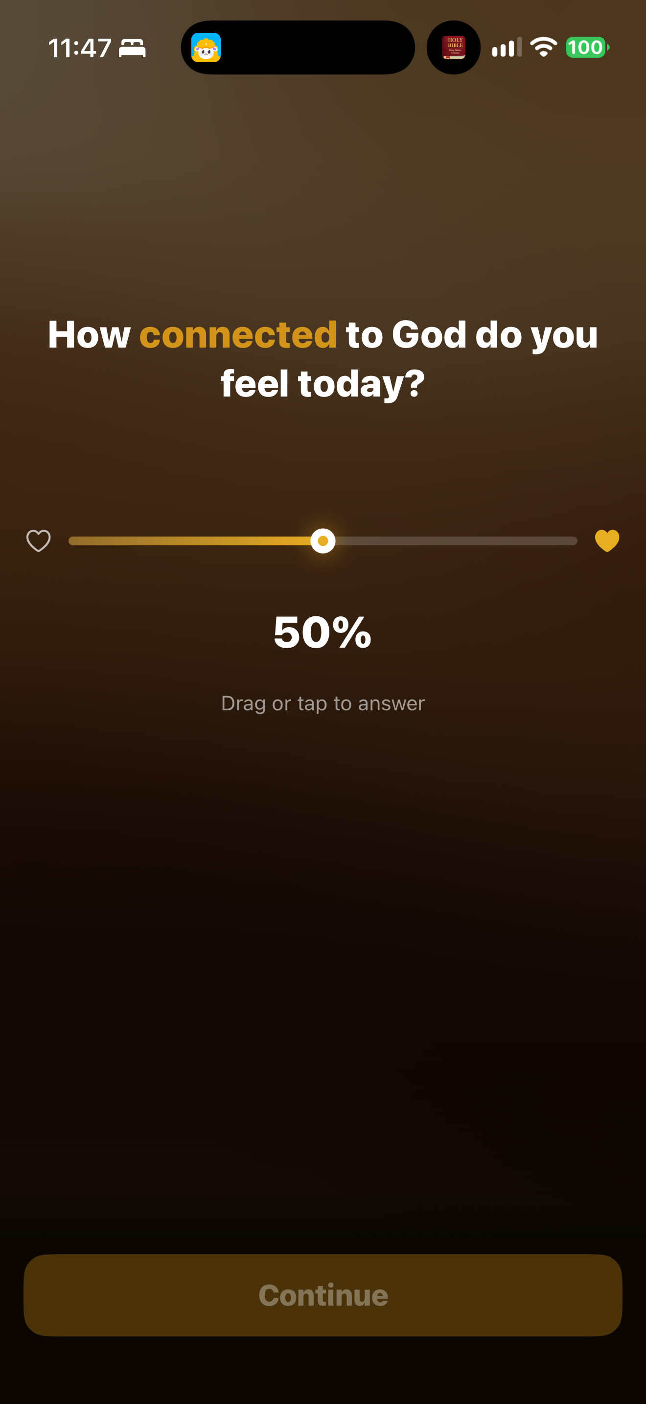 Bible Shorts connection slider