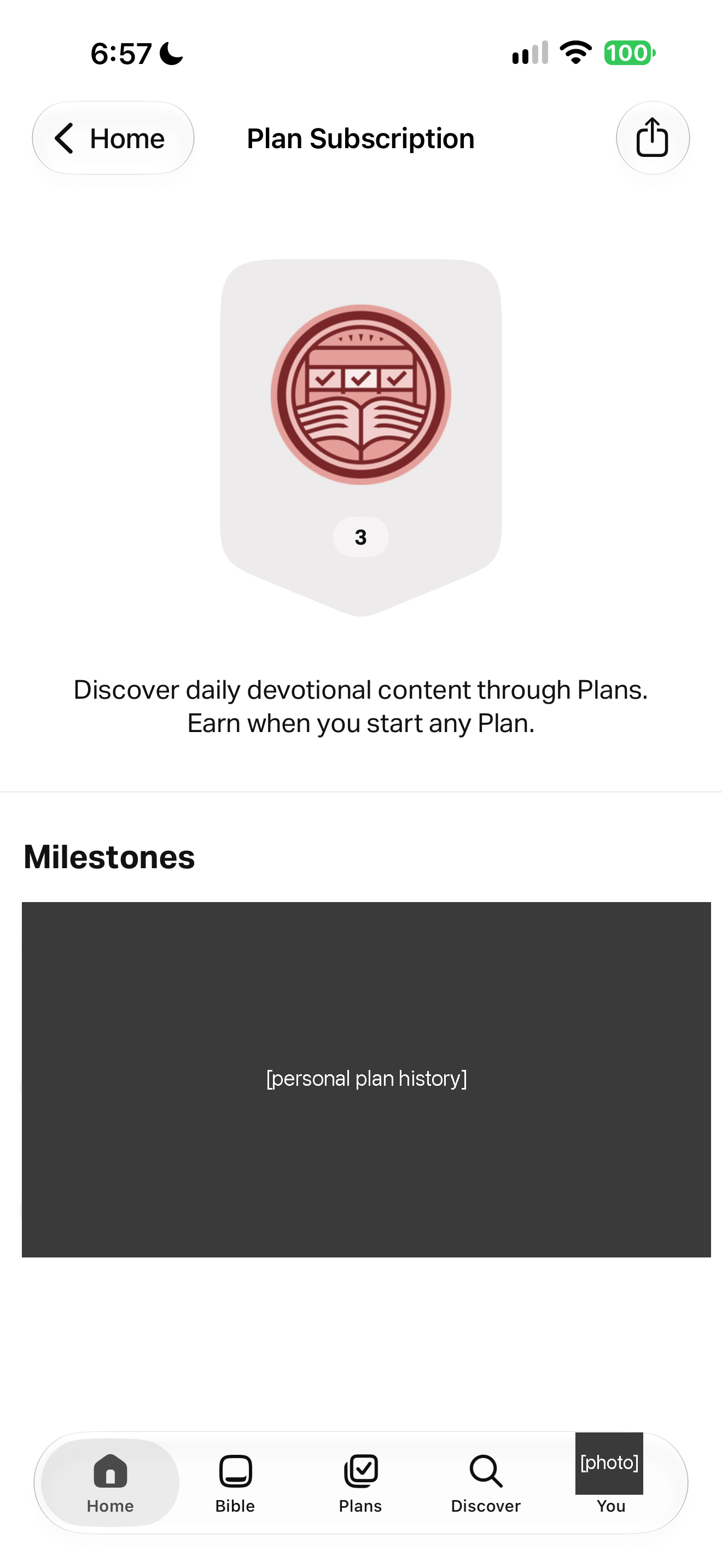 Plan Subscription badge