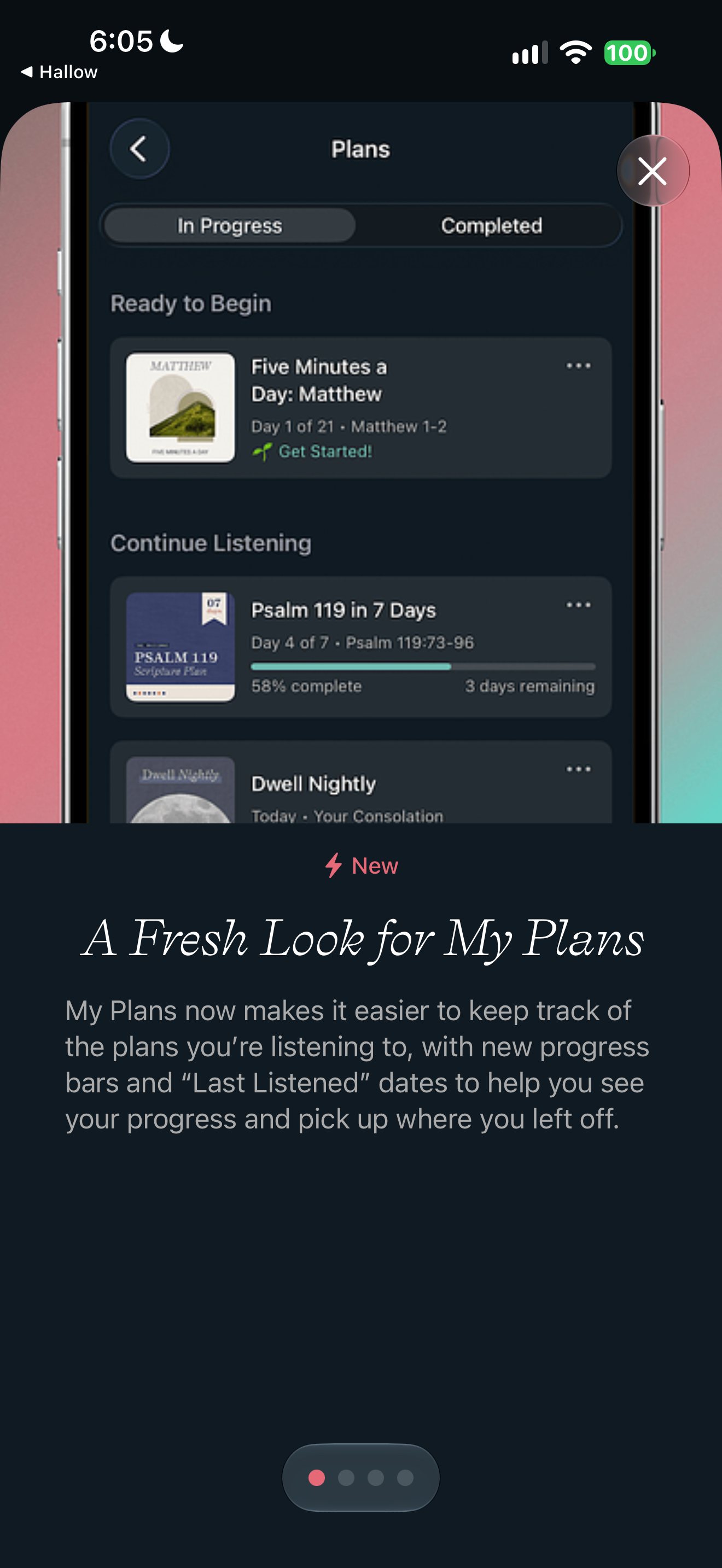 New plans interface announcement