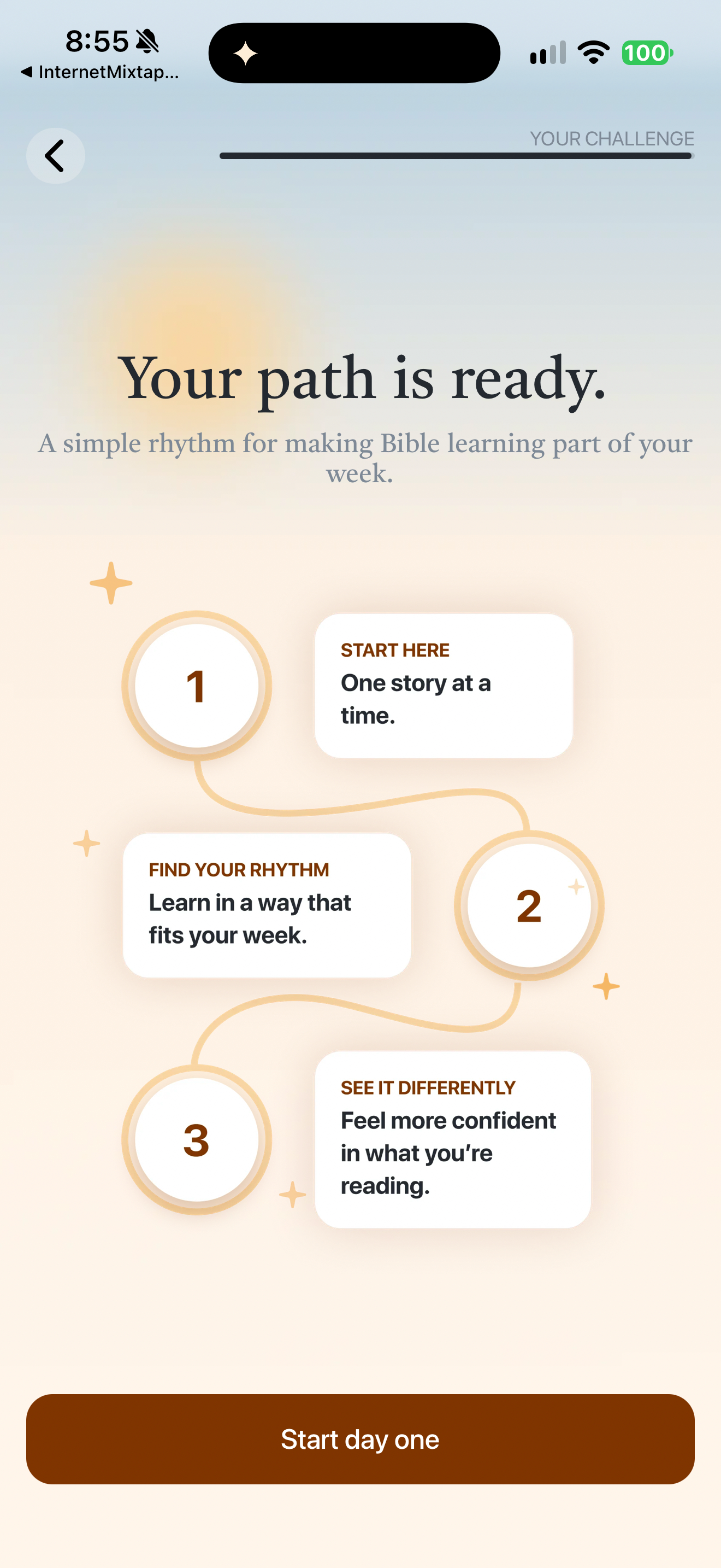 Three-step path introduction