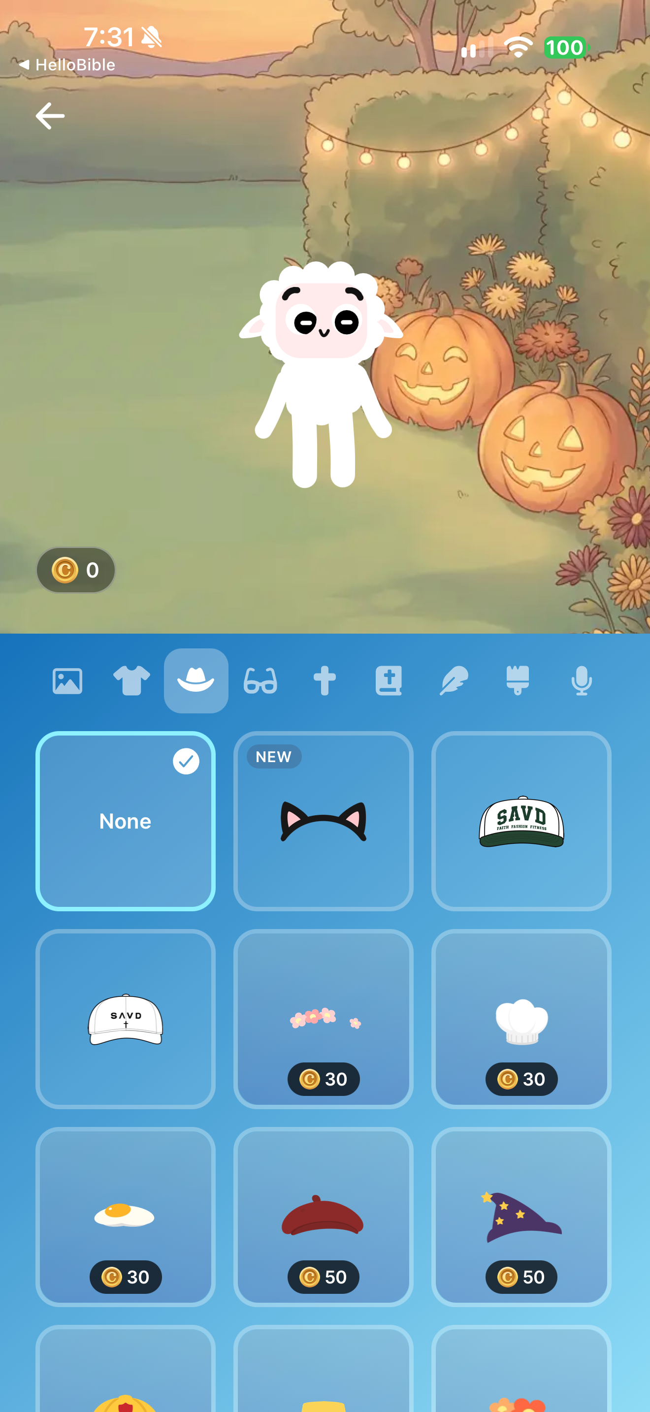 Companion outfit shop priced in coins