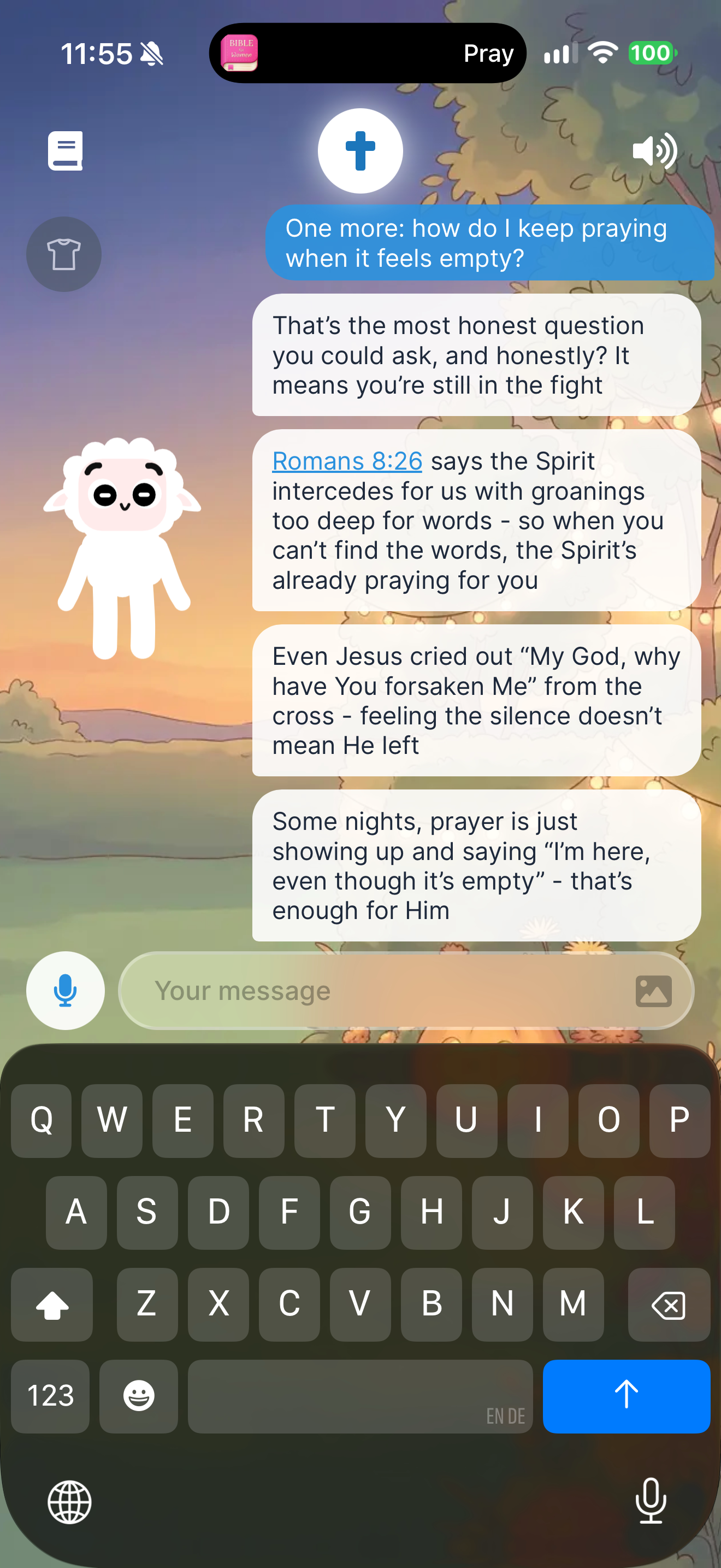 Late night: when prayer feels empty