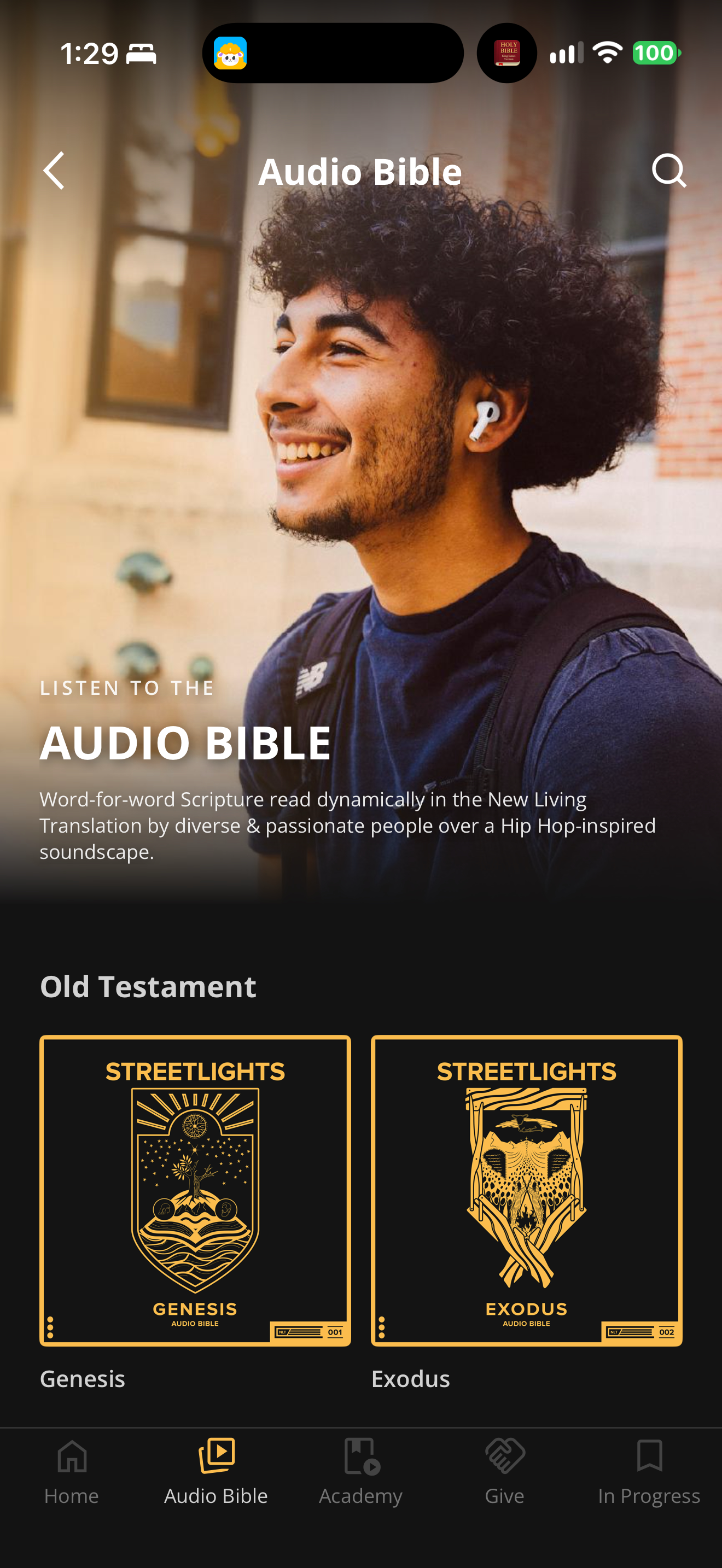 Streetlights NLT audio books