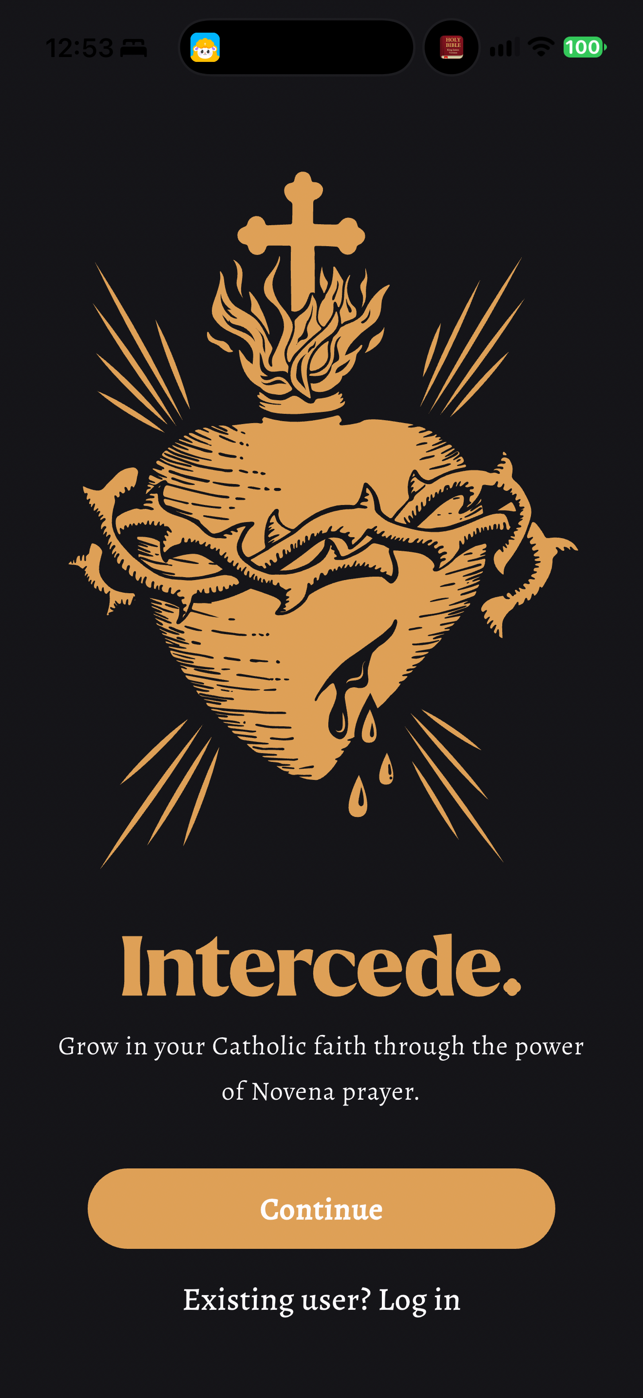 Intercede Catholic welcome