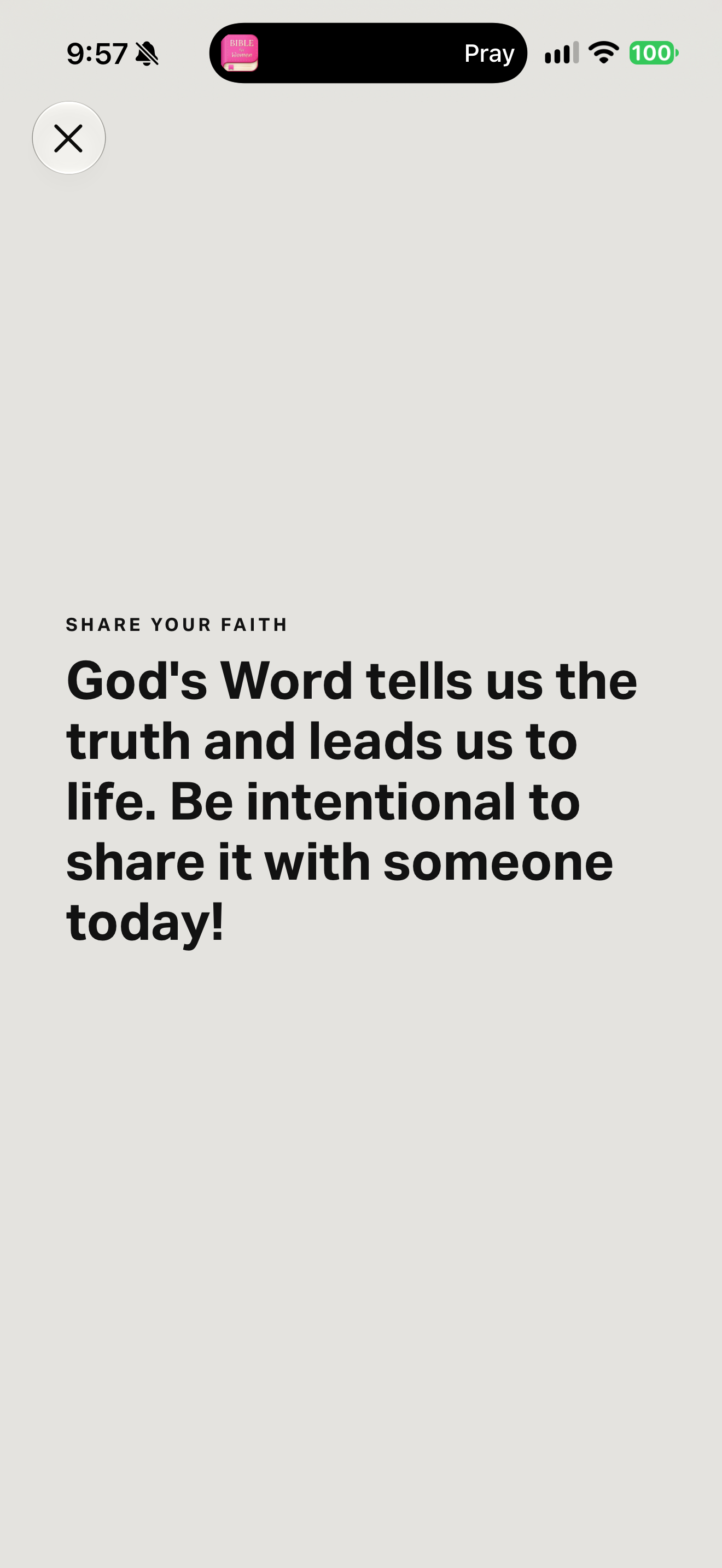 Guided Scripture: share your faith