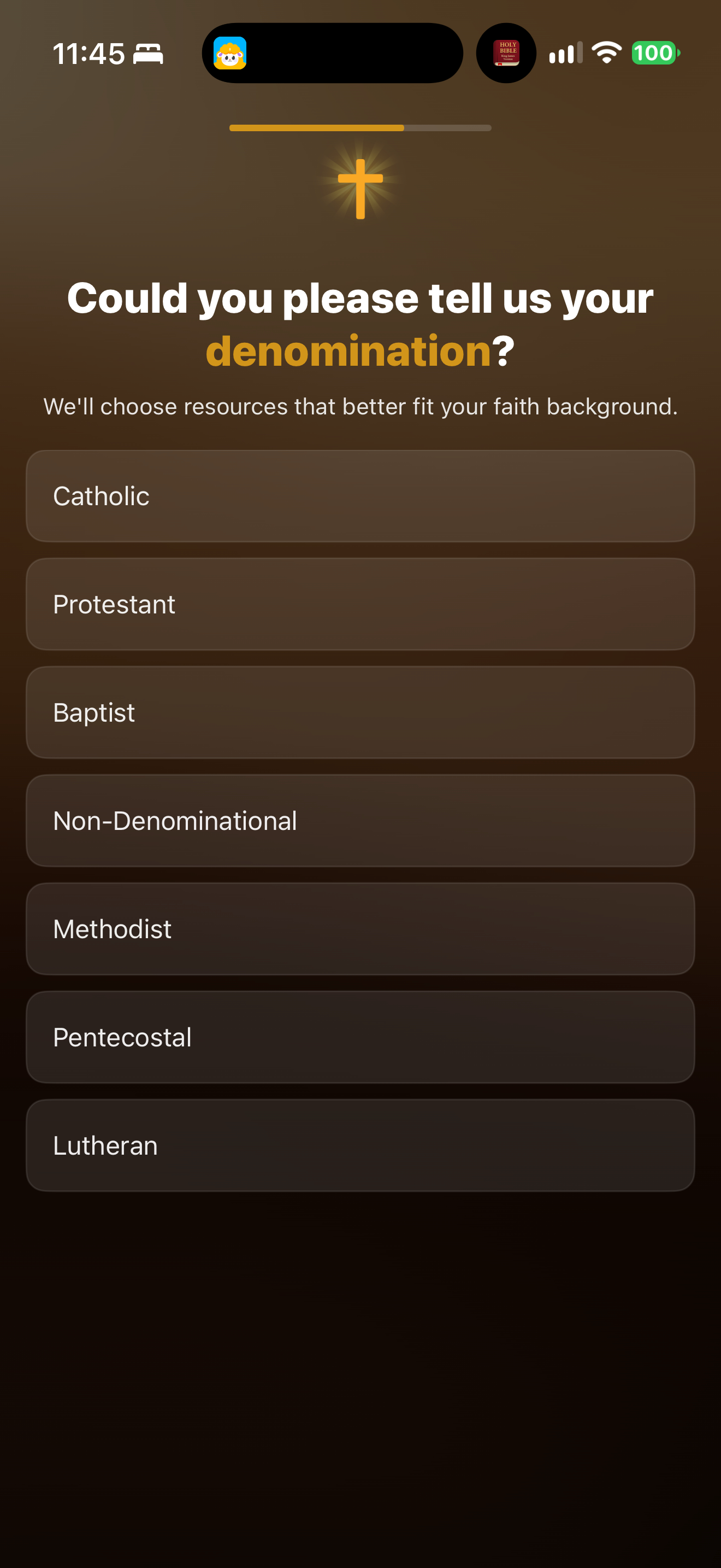 Bible Shorts denomination question