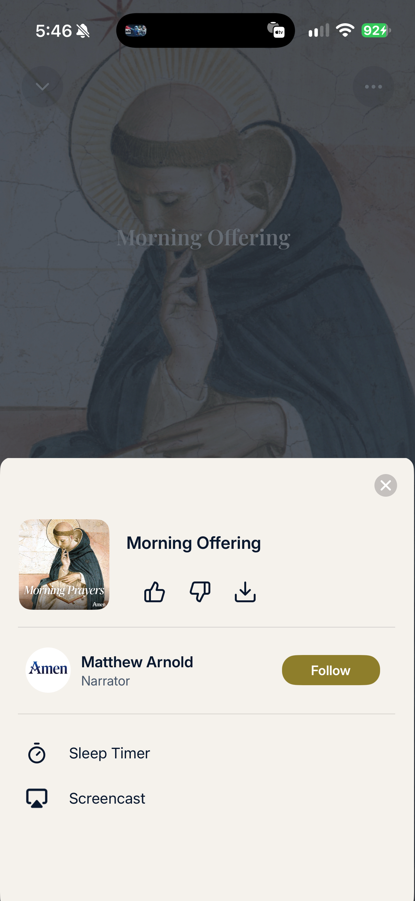 Amen prayer options