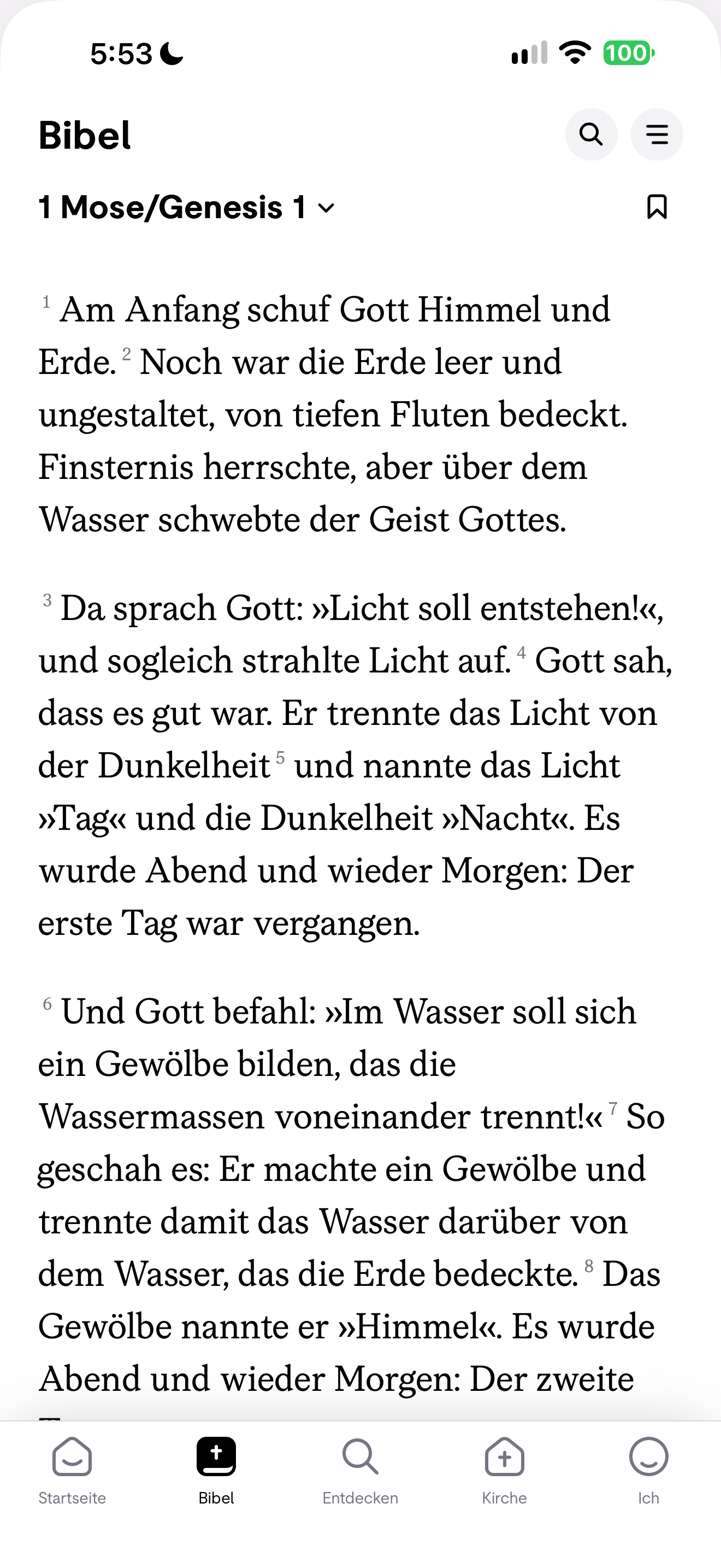Genesis reader