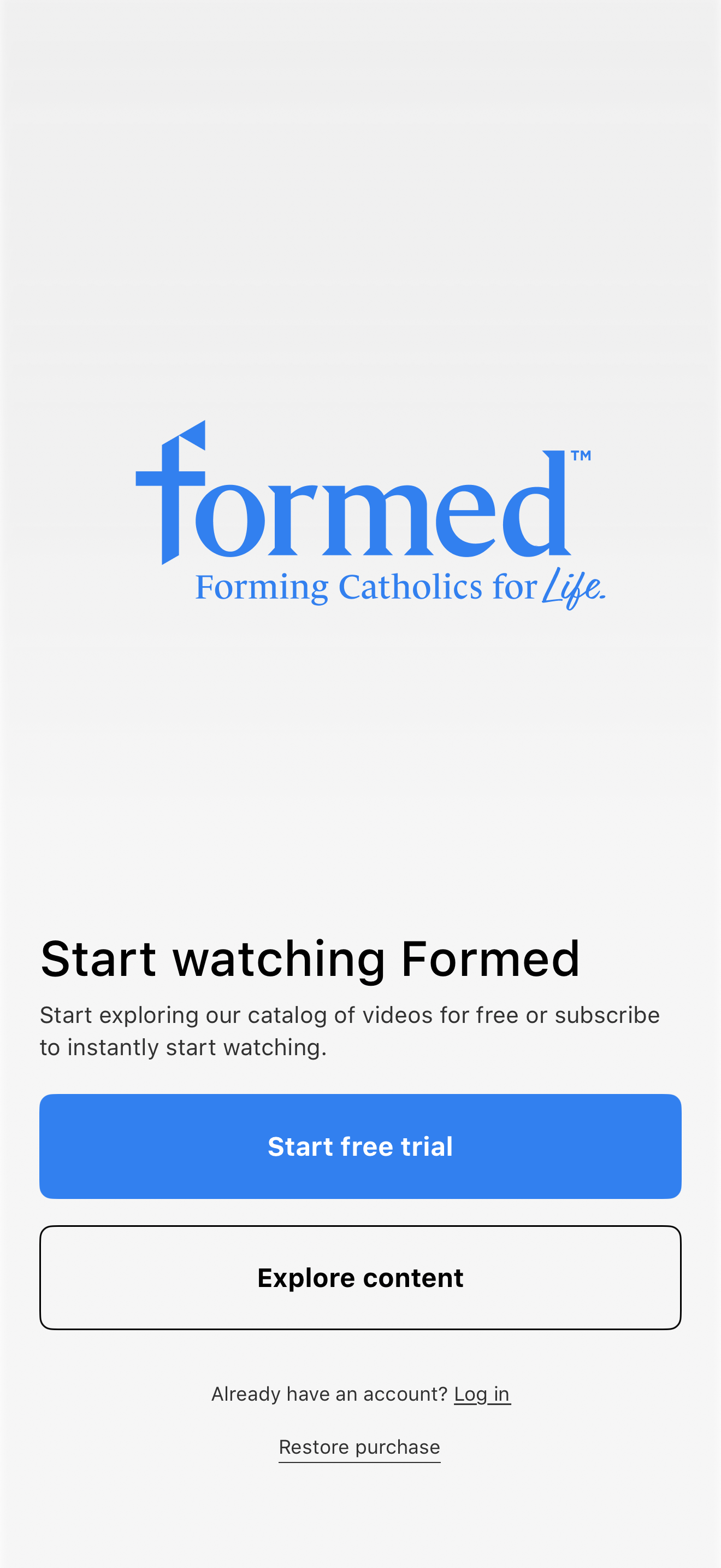 Exploration alongside a free-trial option