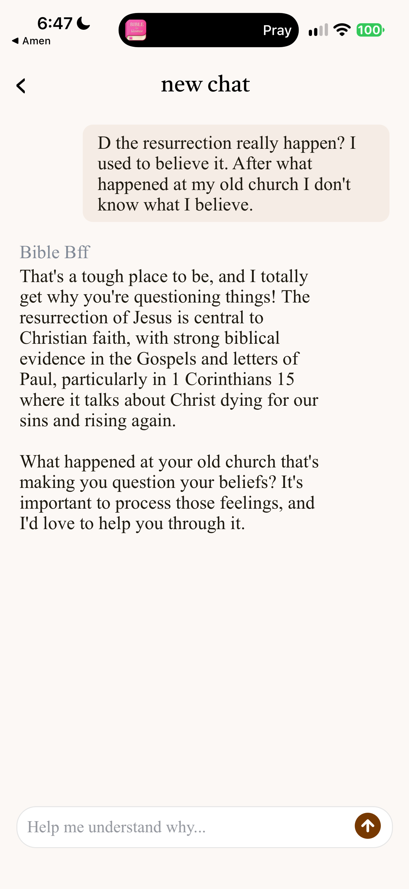 Resurrection after church hurt