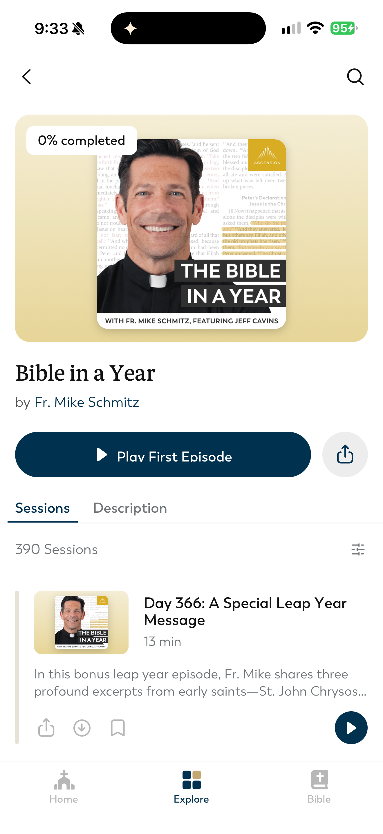 Bible in a Year series