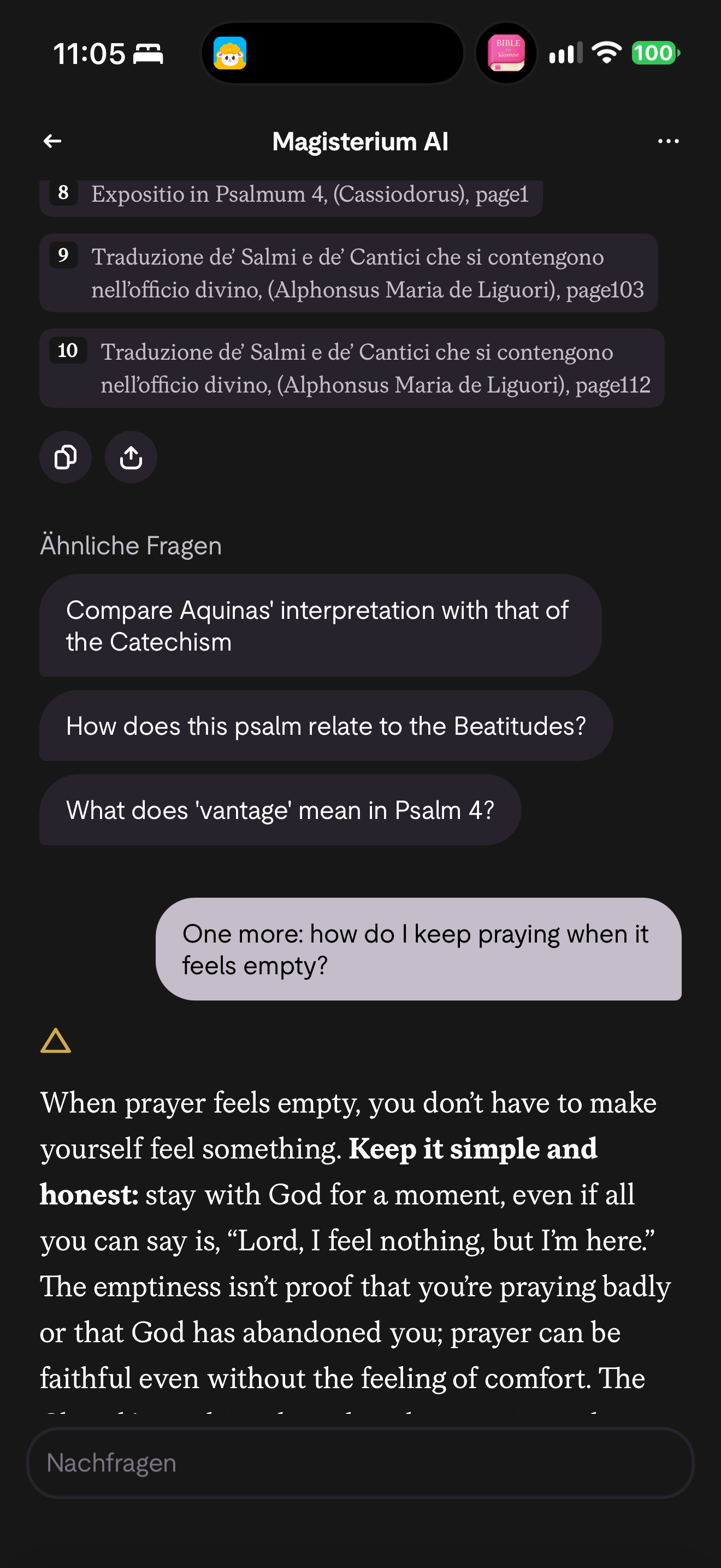 Praying when it feels empty