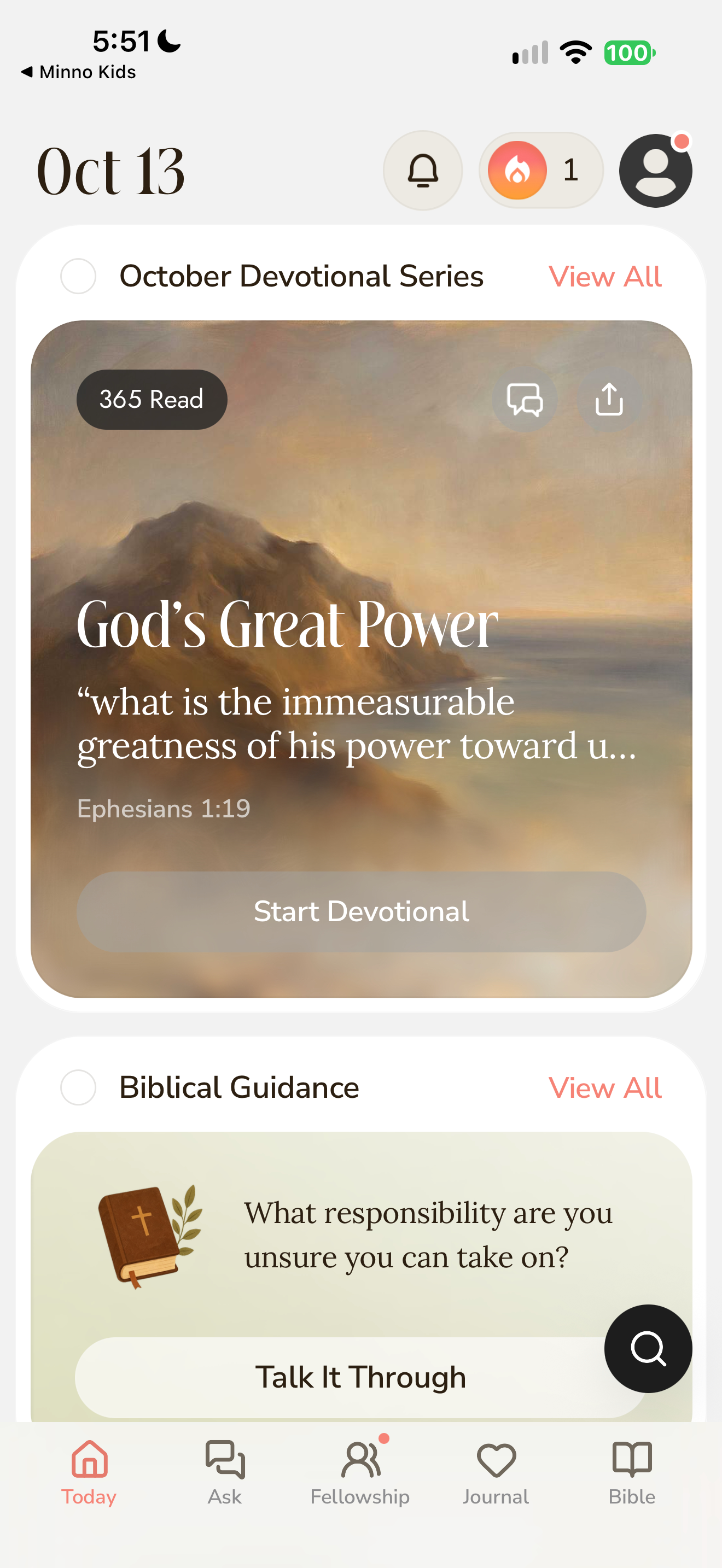 Aura Today devotional