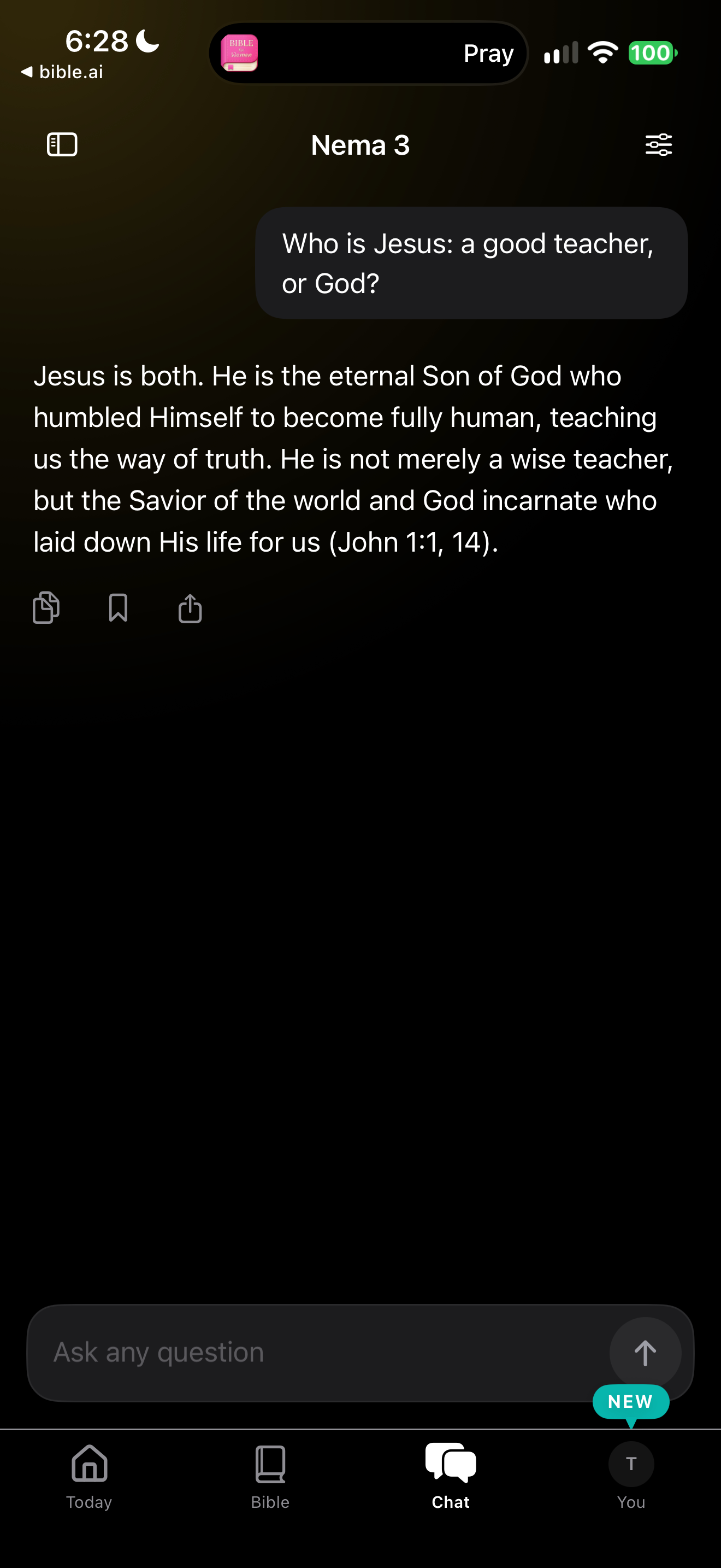 Who is Jesus? answered