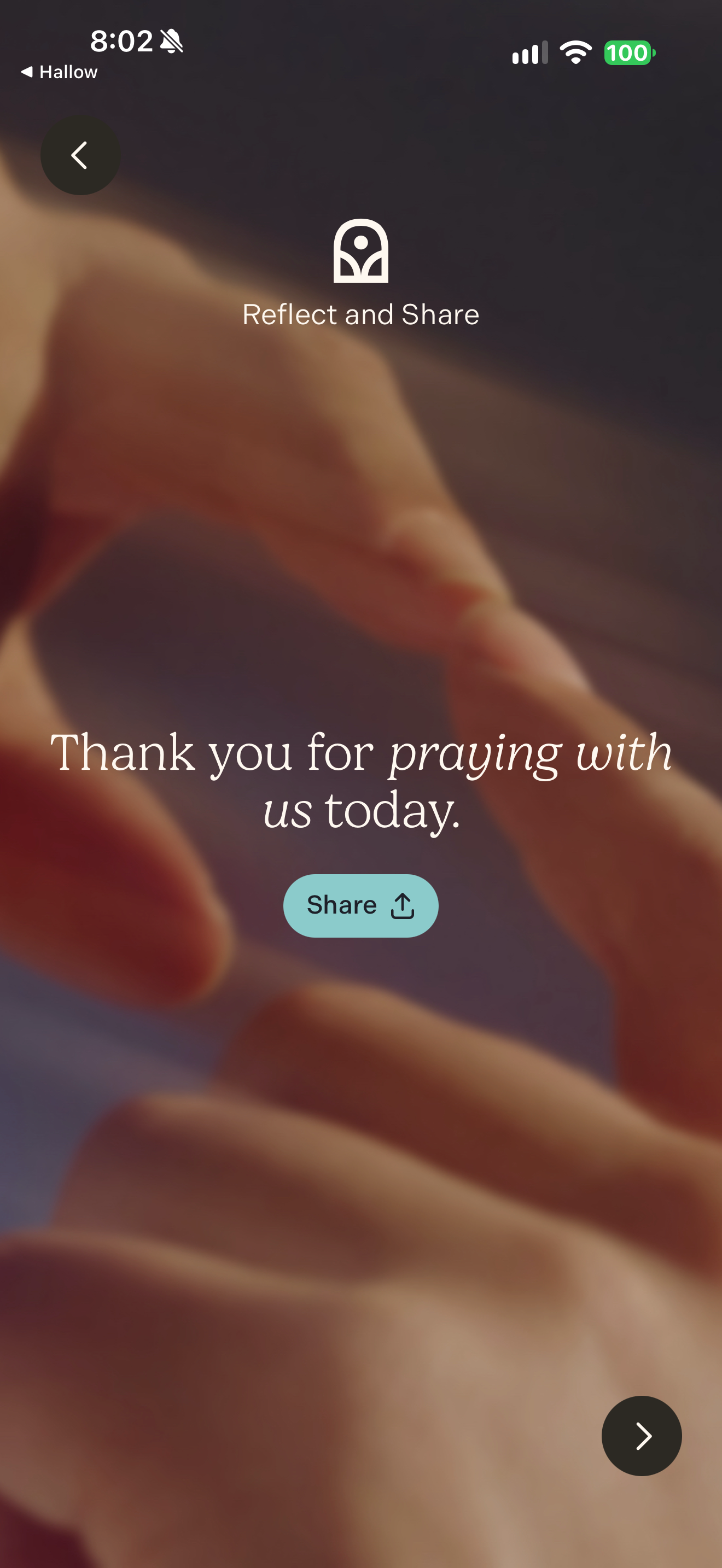 Session end: thank you