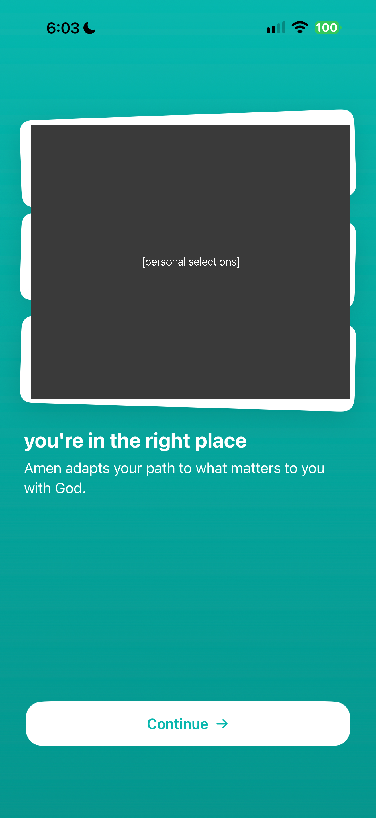Personalised feedback