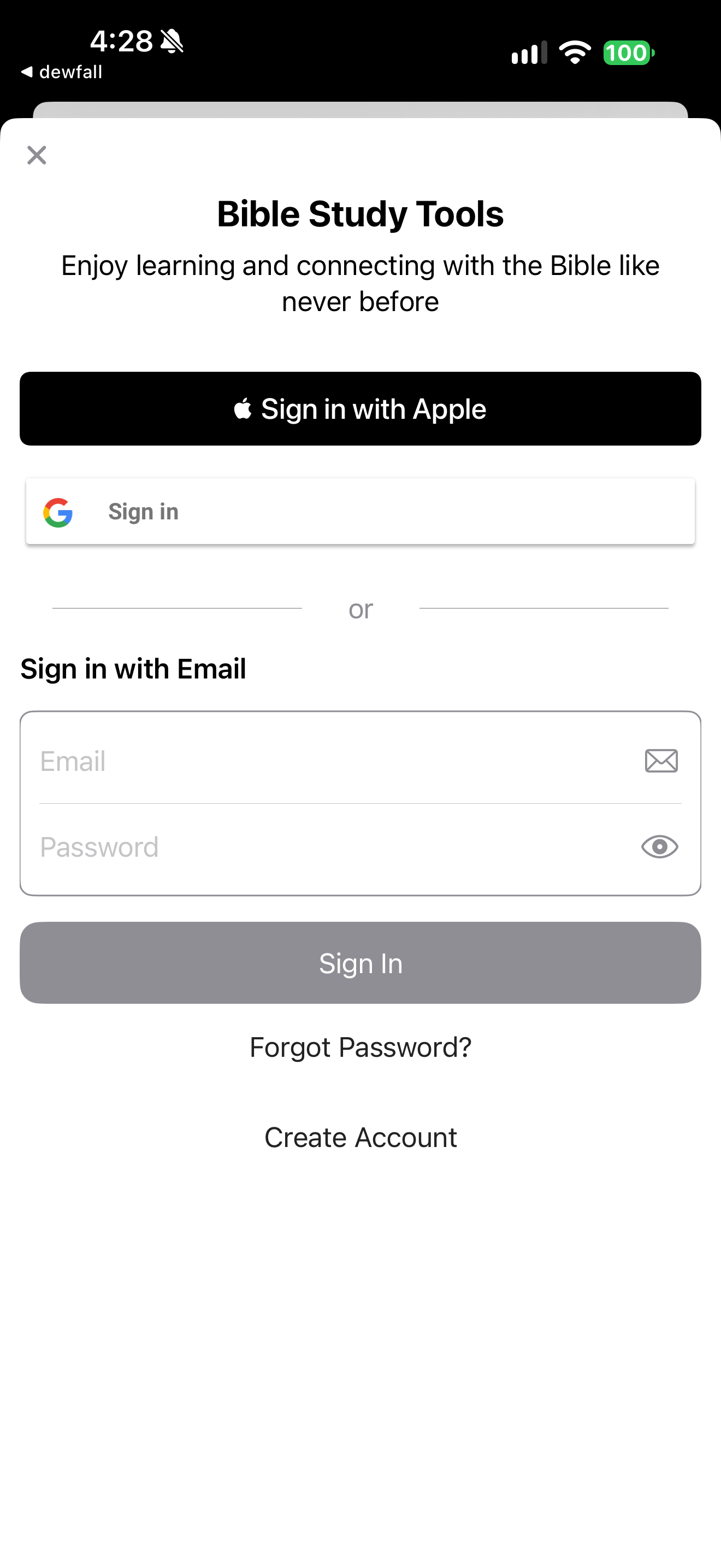 Annotation account form