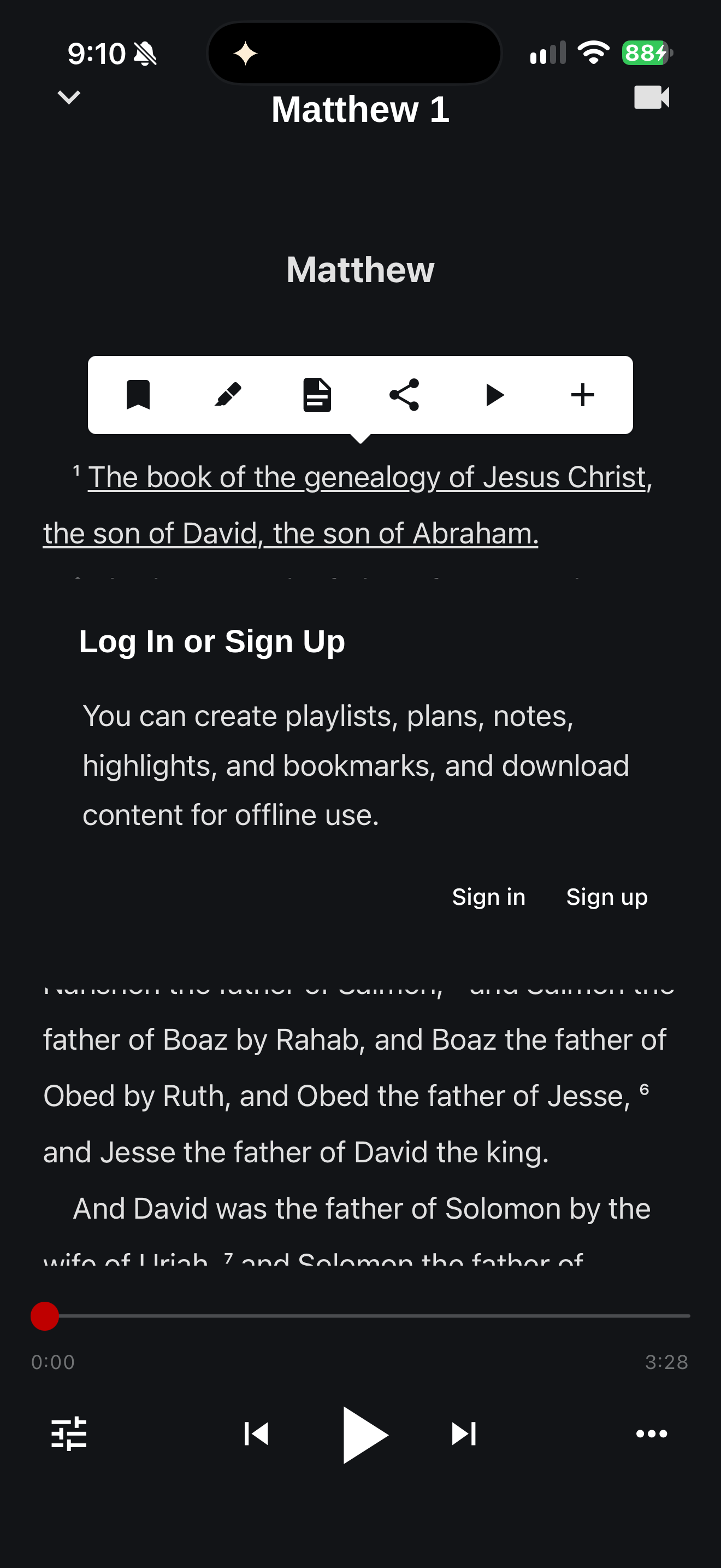 Annotation sign-in gate