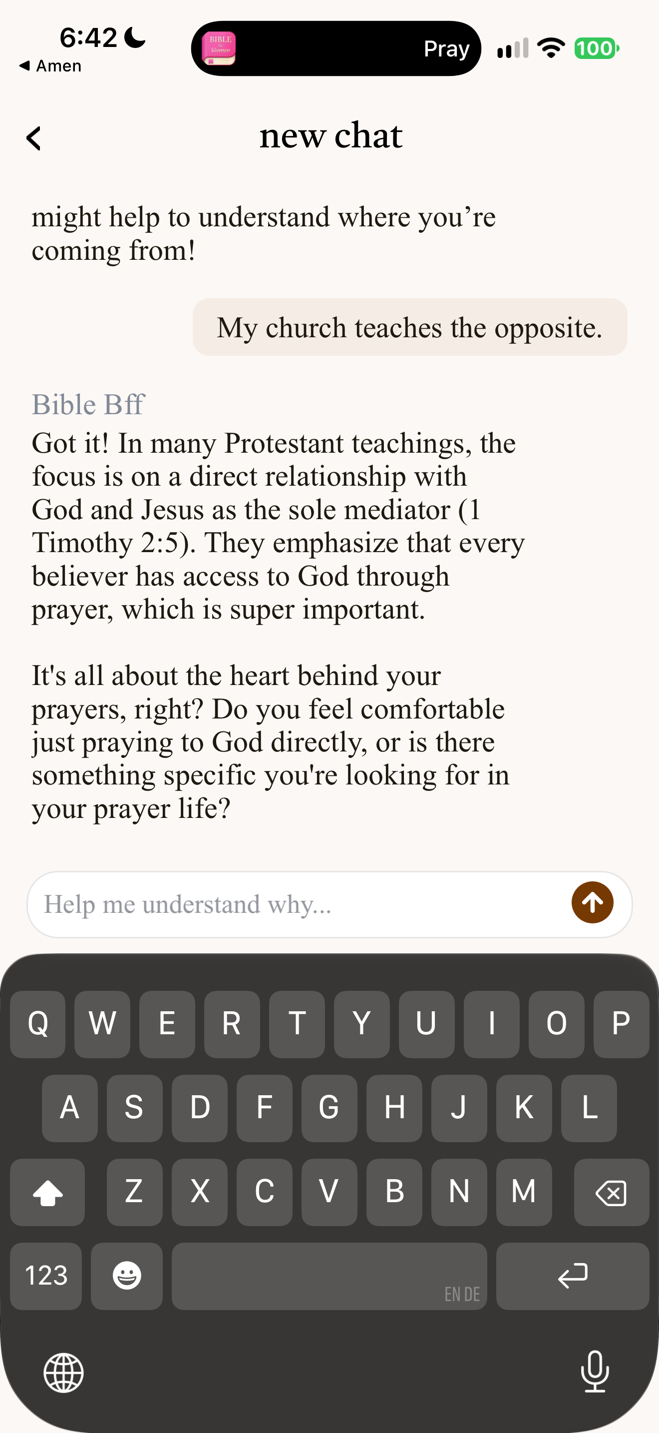 Mary: church teaches opposite