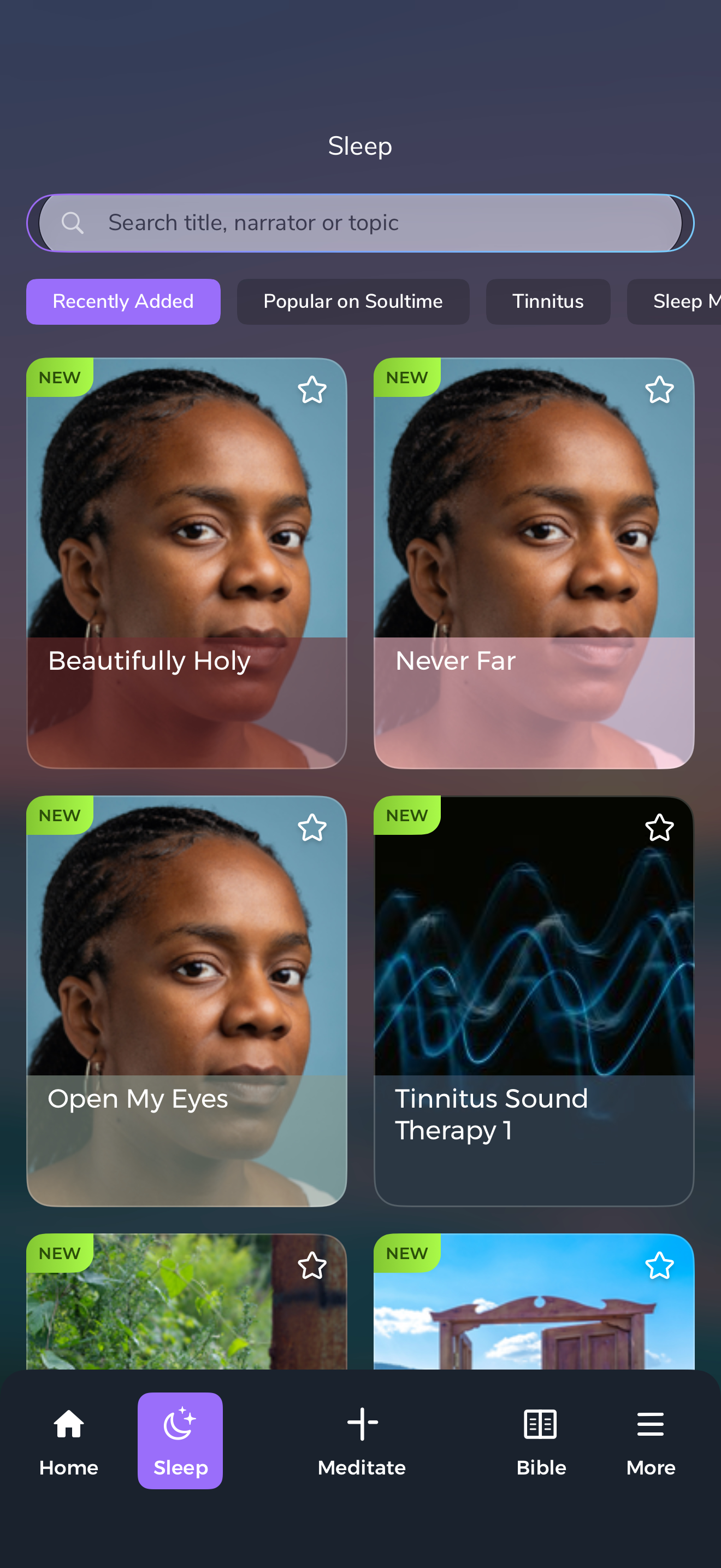 Soultime Sleep catalogue