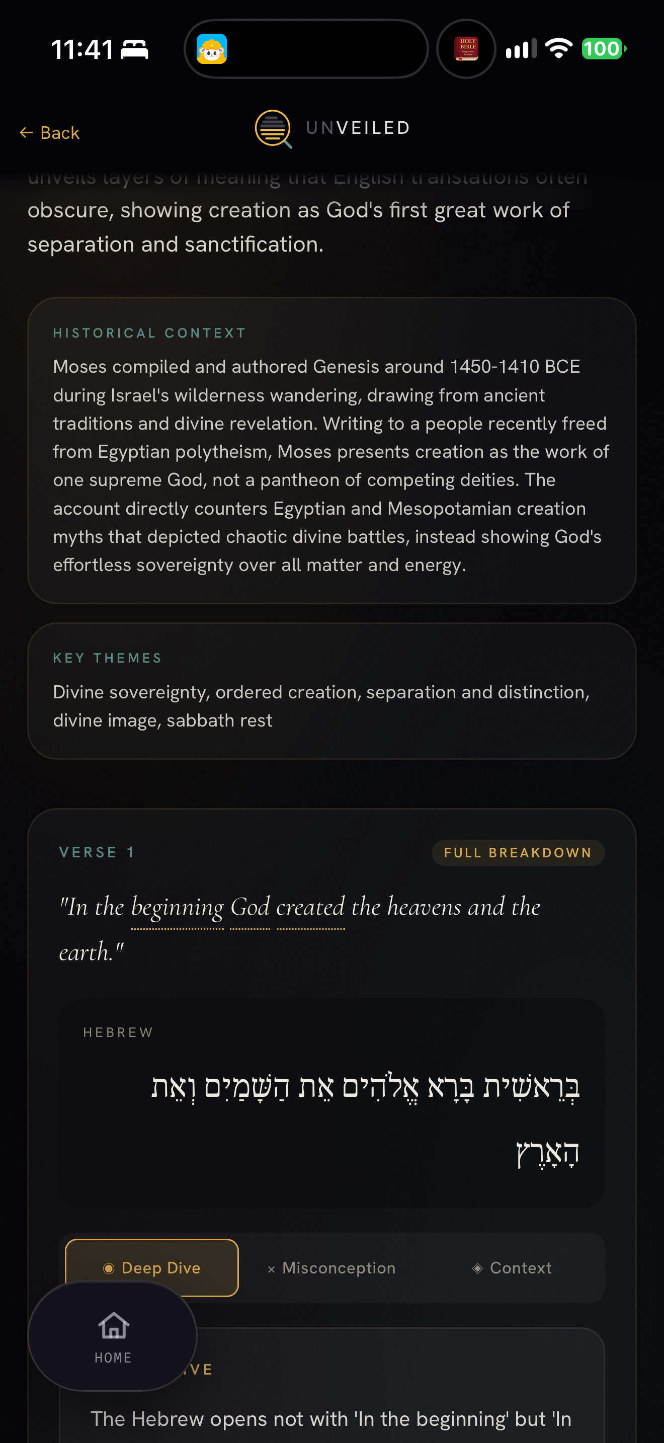 Hebrew verse breakdown