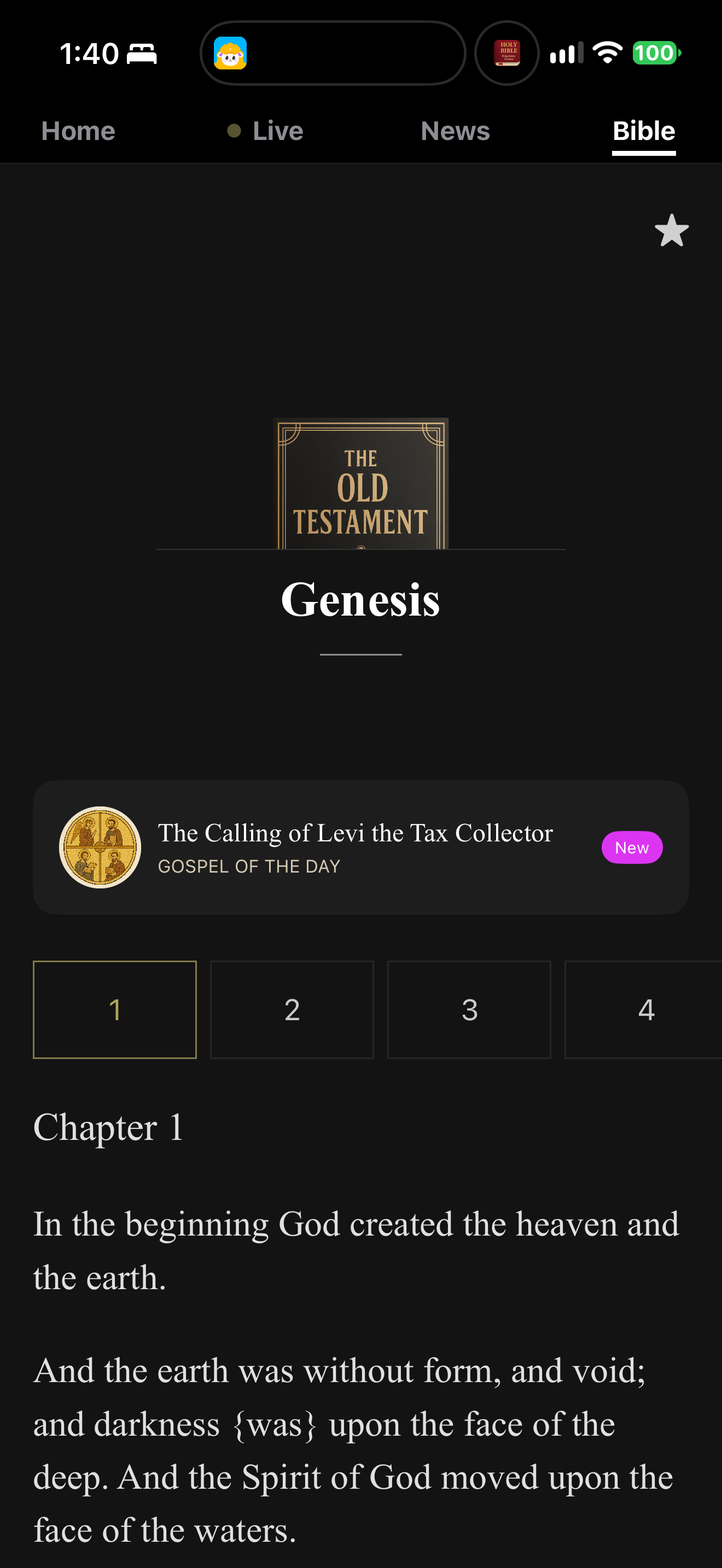Orthodoxy Genesis reader