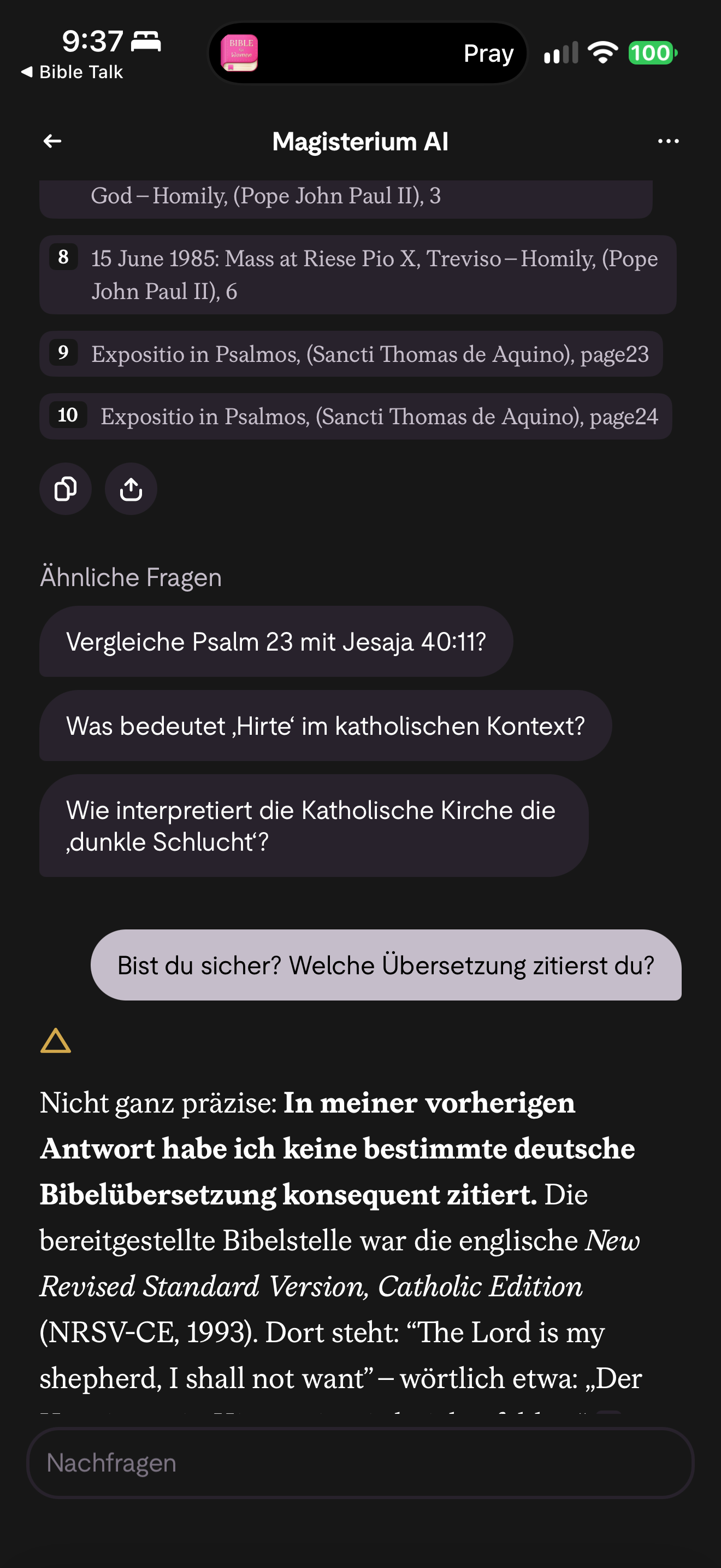 Admits translation mismatch