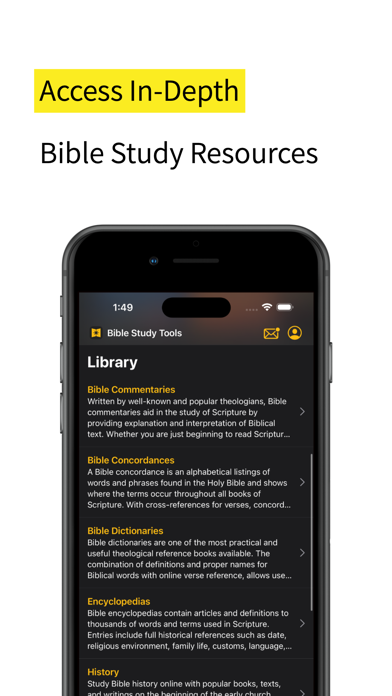 Bible Study Tools — publisher App Store screenshot 4