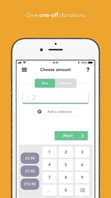 Givt — publisher App Store screenshot 1