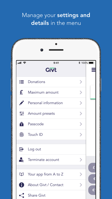 Givt — publisher App Store screenshot 6