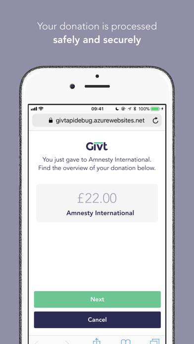 Givt — publisher App Store screenshot 7